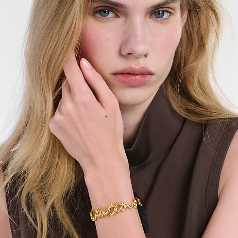 Brazalete LV Script S00 Mujer Bisutería Pulseras | LOUIS VUITTON (Zoom de producto)