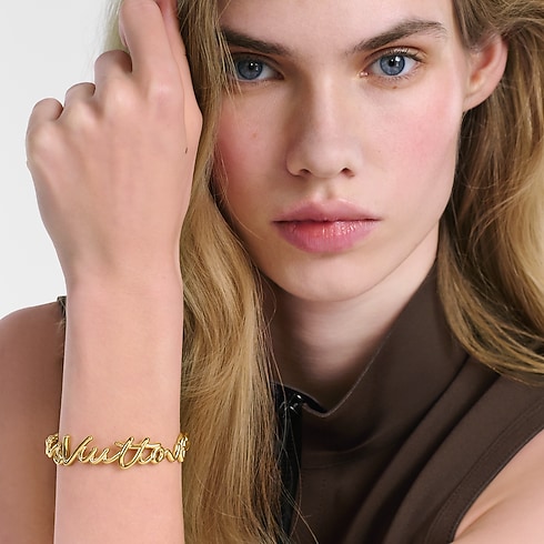 Brazalete LV Script S00 Mujer Bisutería Pulseras | LOUIS VUITTON (Zoom de producto)