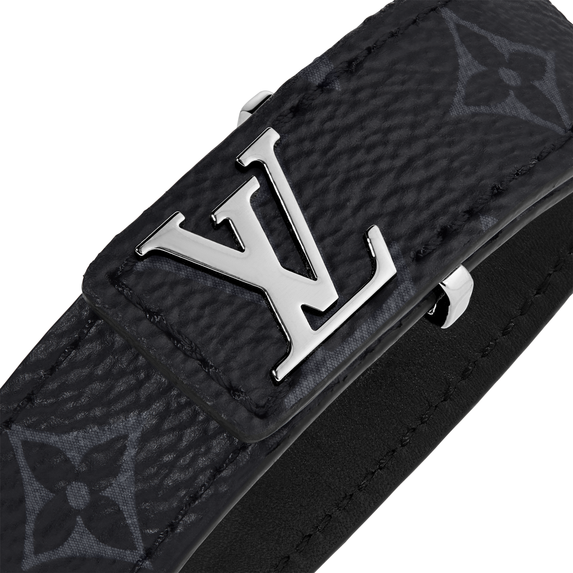 Brazalete LV Slim Lona Monogram Eclipse Hombre Joyería Toda la bisutería | LOUIS VUITTON (Zoom de producto)