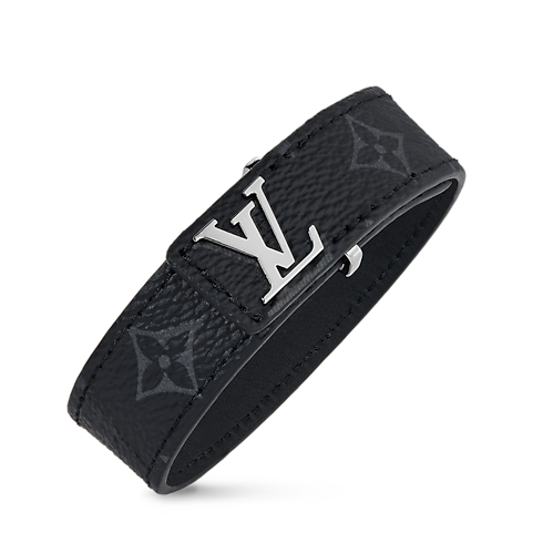 Brazalete LV Slim Lona Monogram Eclipse Hombre Joyería Toda la bisutería | LOUIS VUITTON (Zoom de producto)