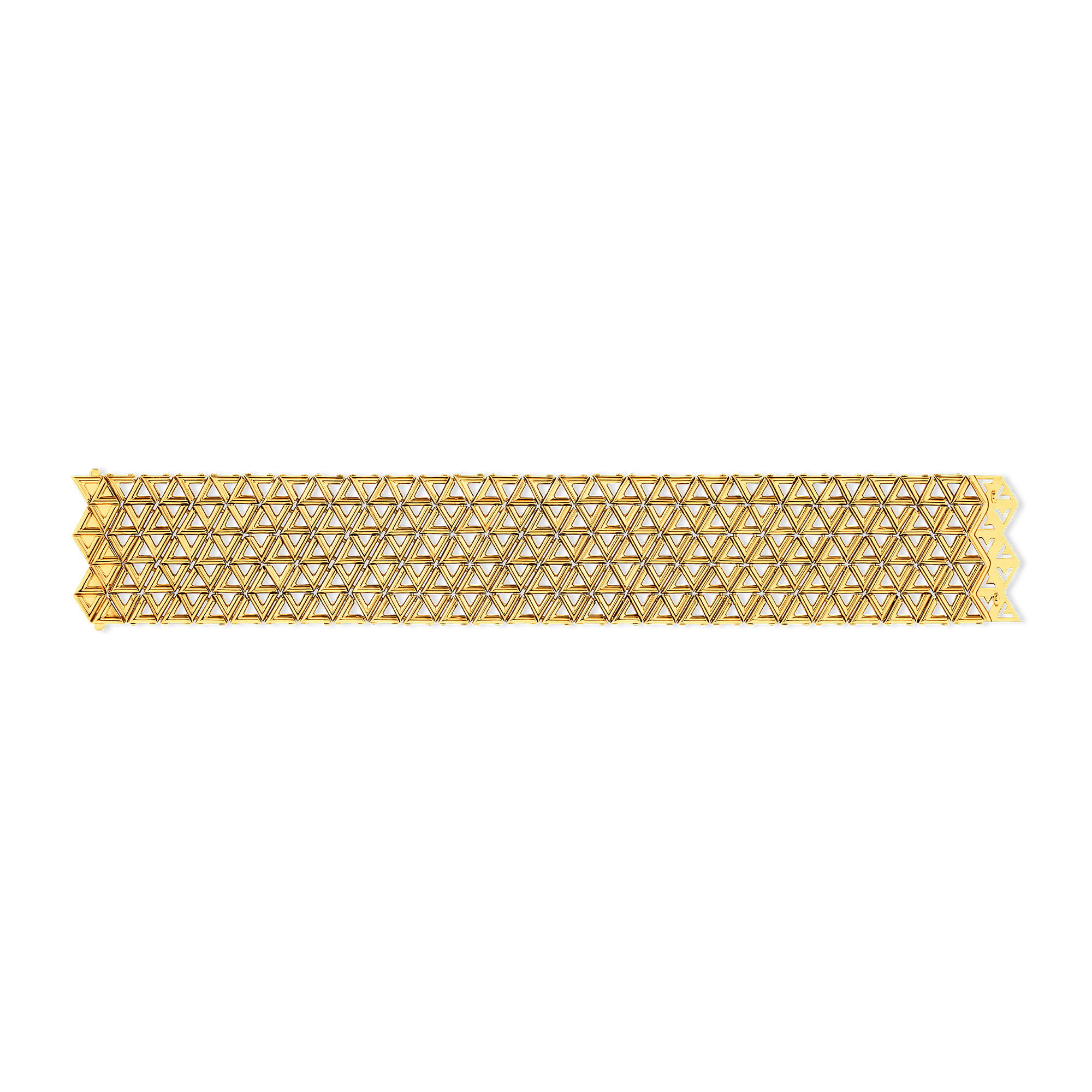 Brazalete LV Volt Mesh de oro amarillo  Joyería Categorías Joyería | LOUIS VUITTON (Zoom de producto)