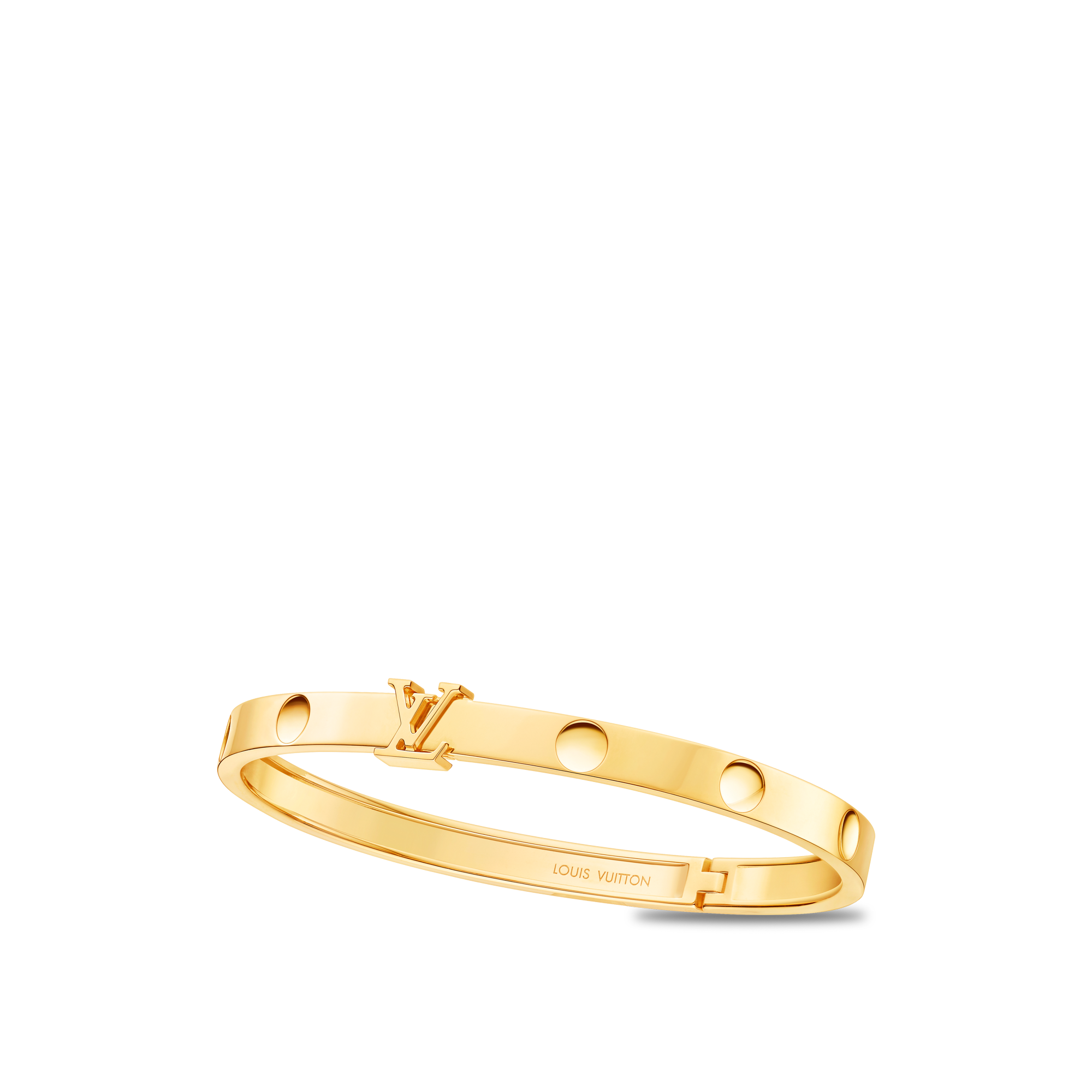 Brazalete mediano Empreinte de oro amarillo  Les Extraordinaires Joyería Pulseras | LOUIS VUITTON (Zoom de producto)