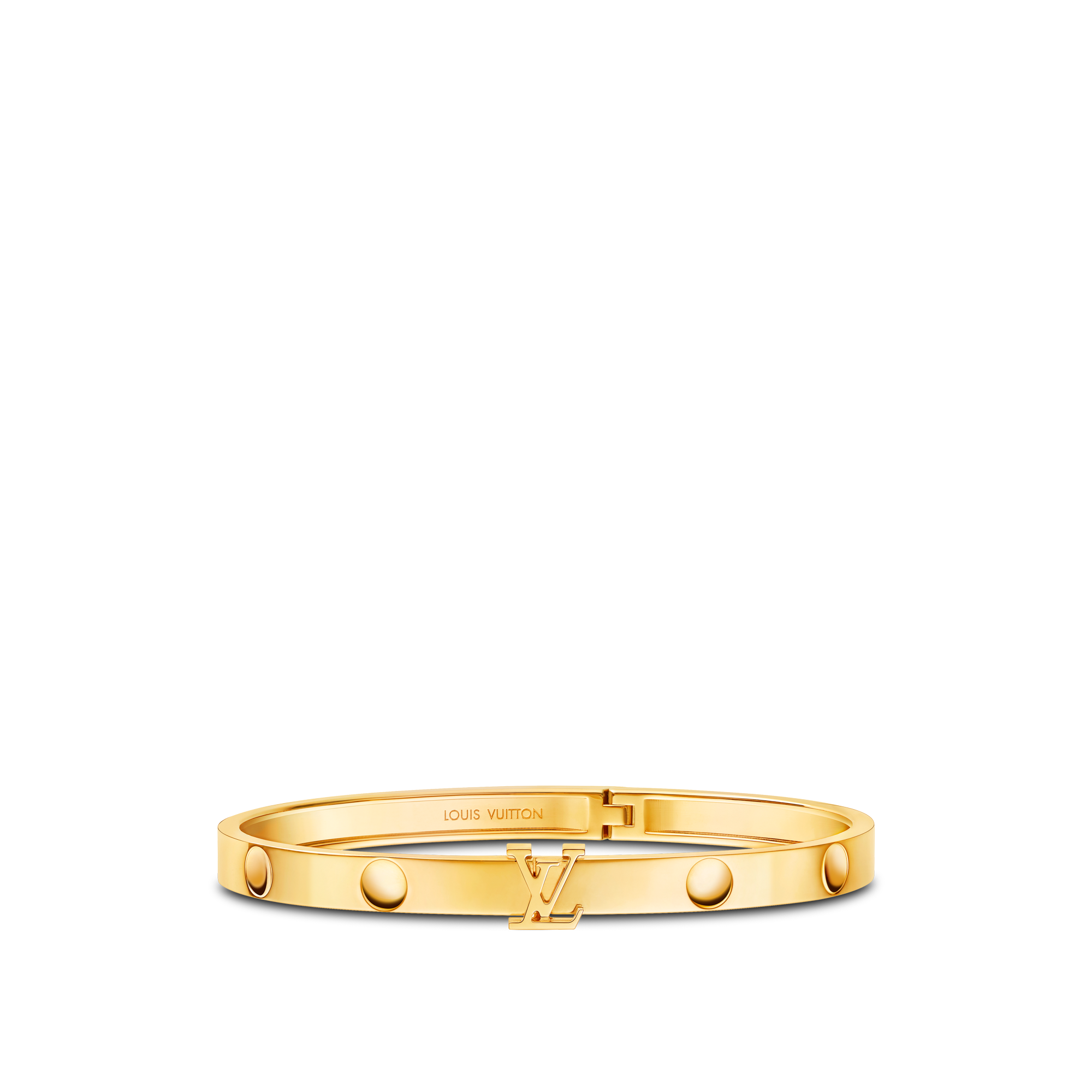 Brazalete mediano Empreinte de oro amarillo  Les Extraordinaires Joyería Pulseras | LOUIS VUITTON (Zoom de producto)