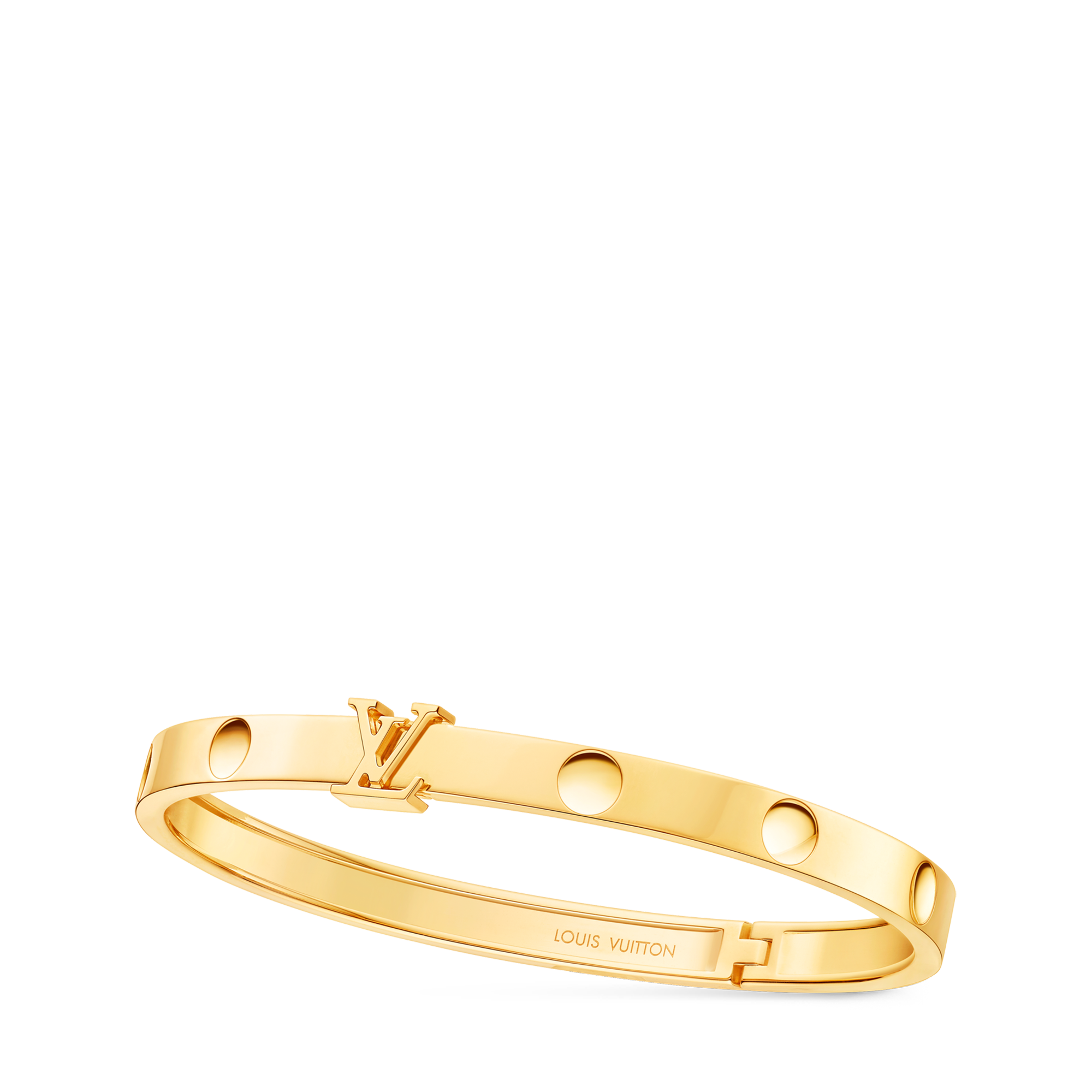 Brazalete mediano Empreinte de oro amarillo  Les Extraordinaires Joyería Pulseras | LOUIS VUITTON (Zoom de producto)