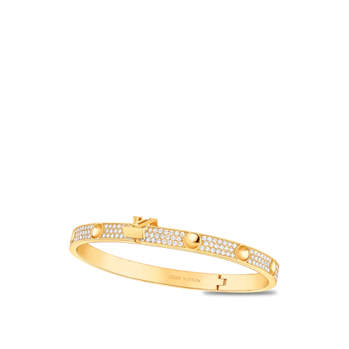 Brazalete mediano Empreinte de oro amarillo y diamantes Joyería Categorías Joyería | LOUIS VUITTON (Zoom de producto)