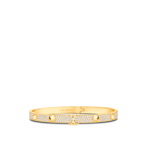 Brazalete mediano Empreinte de oro amarillo y diamantes Joyería Categorías Joyería | LOUIS VUITTON (Zoom de producto)