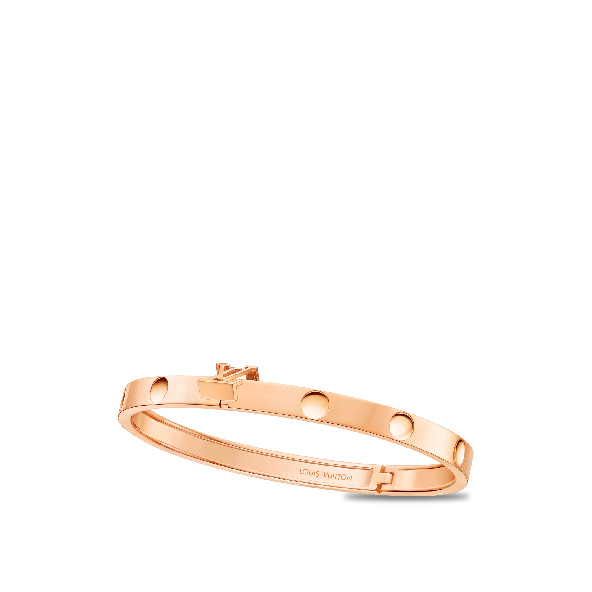 Brazalete mediano Empreinte de oro rosa  Les Extraordinaires Joyería Pulseras | LOUIS VUITTON (Zoom de producto)