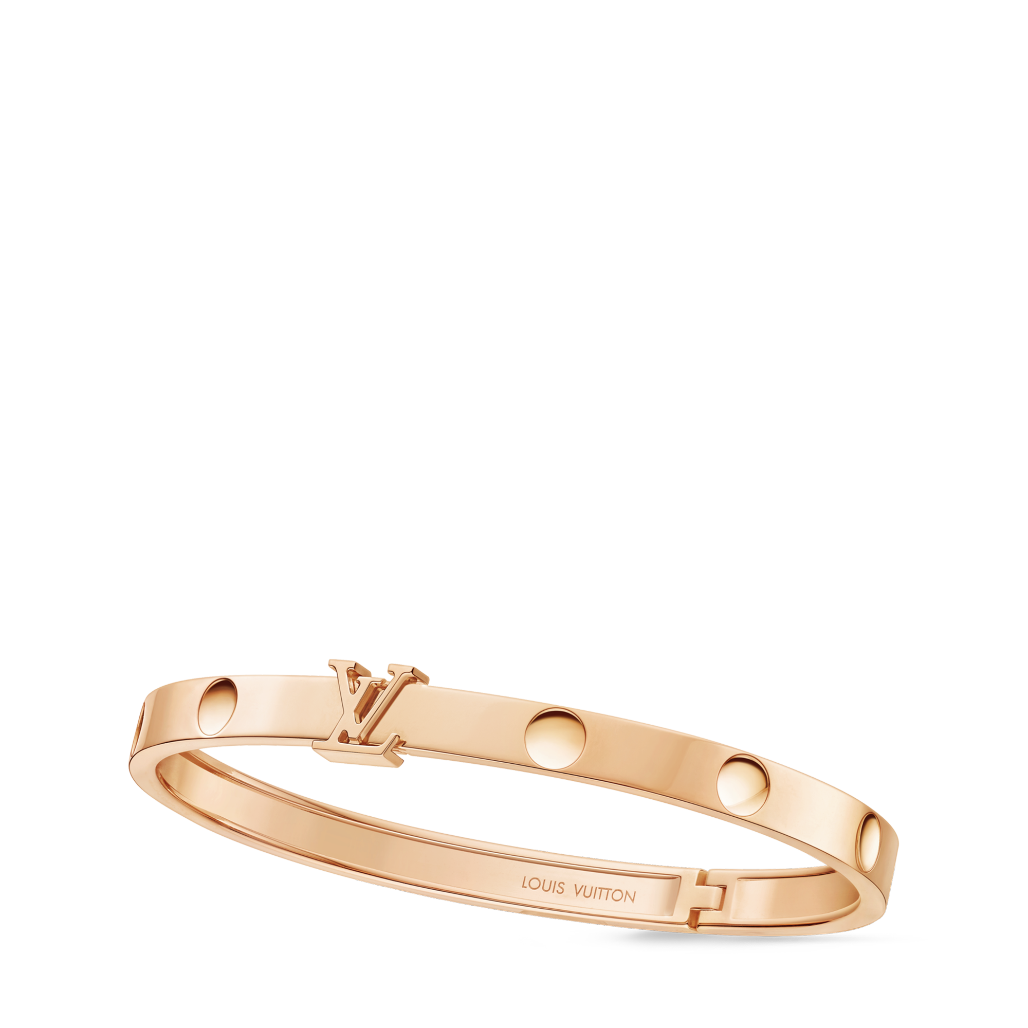 Brazalete mediano Empreinte de oro rosa  Les Extraordinaires Joyería Pulseras | LOUIS VUITTON (Zoom de producto)