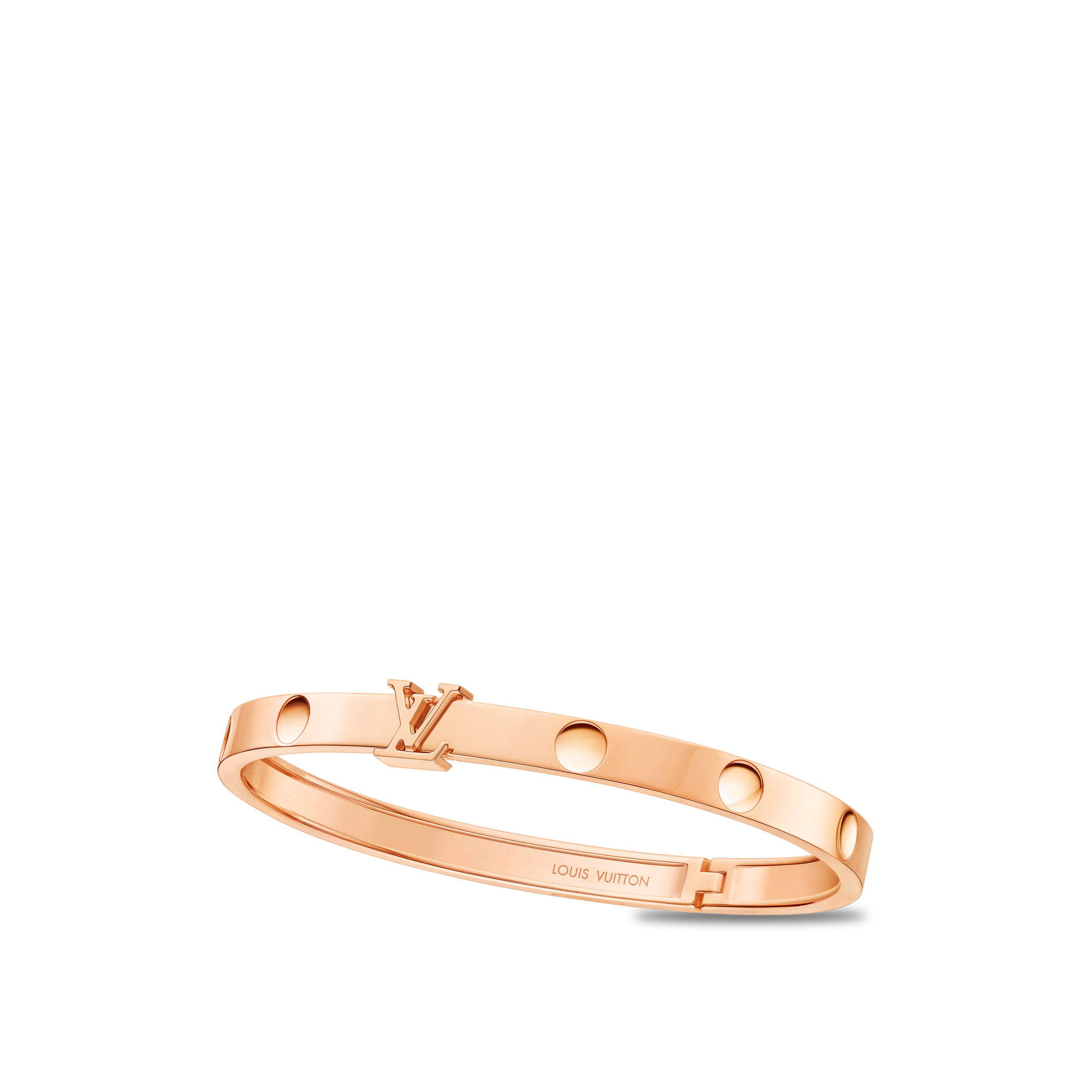 Brazalete mediano Empreinte de oro rosa  Les Extraordinaires Joyería Pulseras | LOUIS VUITTON (Zoom de producto)