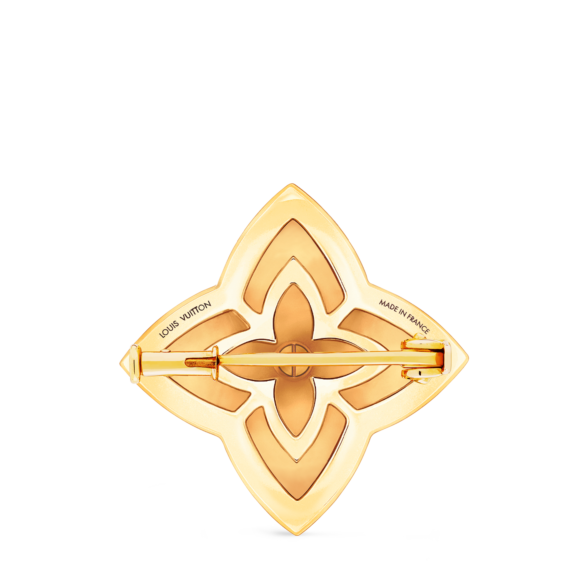 Broche Ever Blossom de oro amarillo, ónix y diamantes  Joyería Categorías Joyería | LOUIS VUITTON (Zoom de producto)