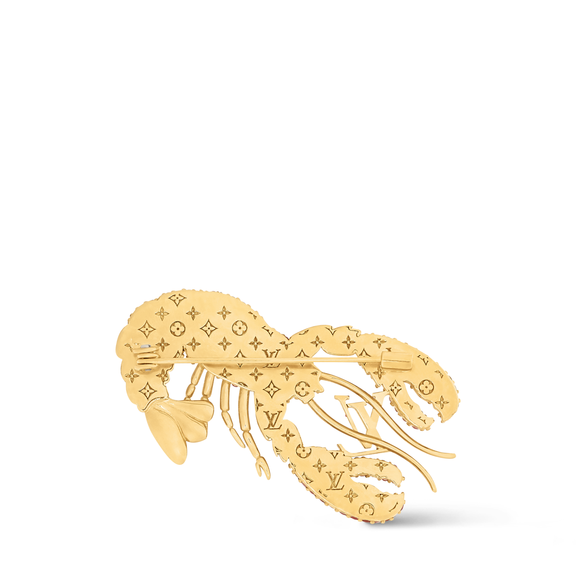 Broche LV Lobster S00 Hombre Joyería Toda la bisutería | LOUIS VUITTON (Zoom de producto)