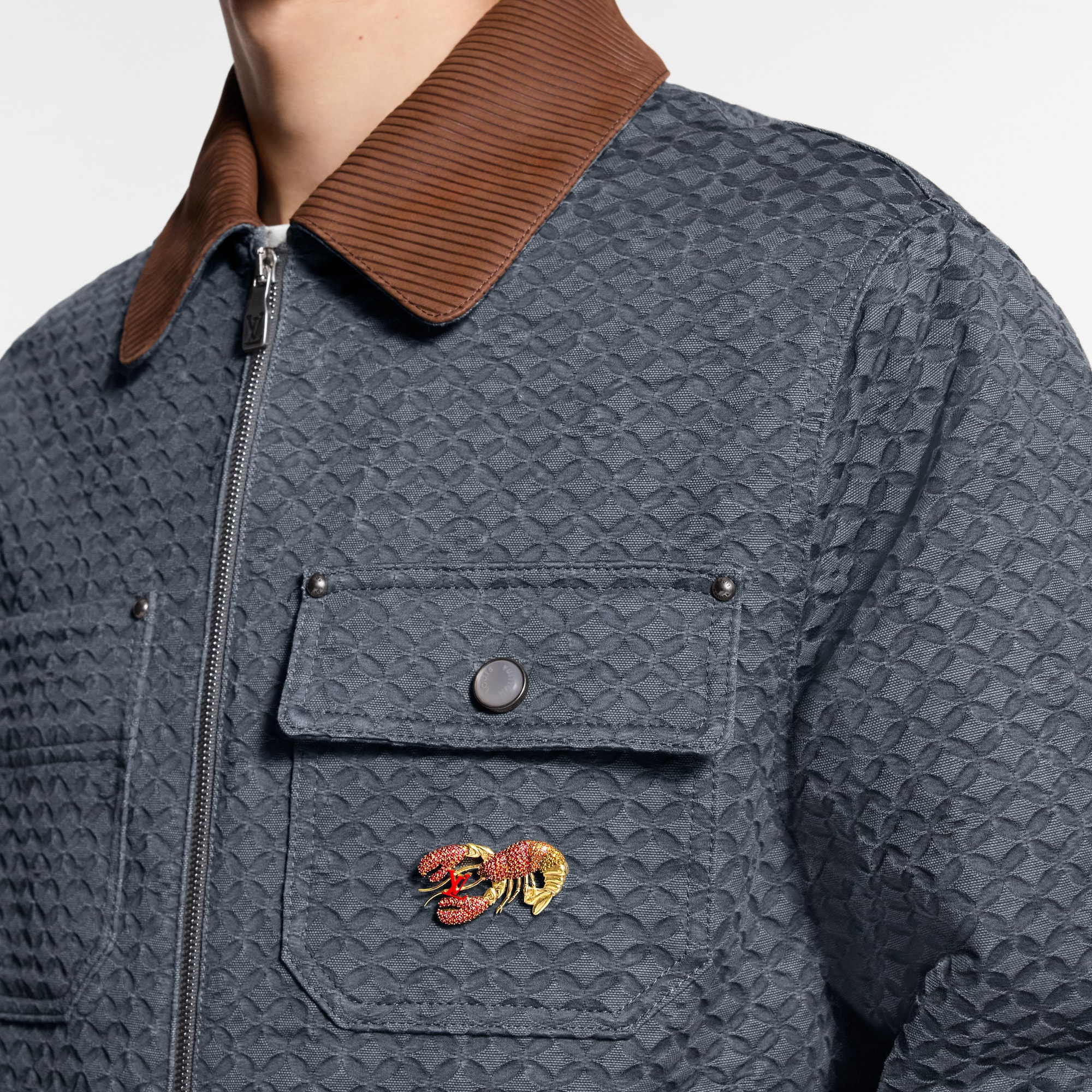 Broche LV Lobster S00 Hombre Joyería Toda la bisutería | LOUIS VUITTON (Zoom de producto)