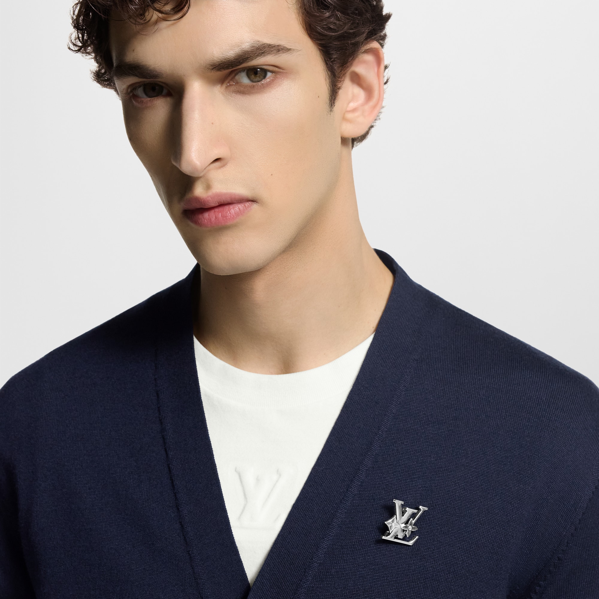 Broche Monogram Row S00 Hombre Joyería Toda la bisutería | LOUIS VUITTON (Zoom de producto)