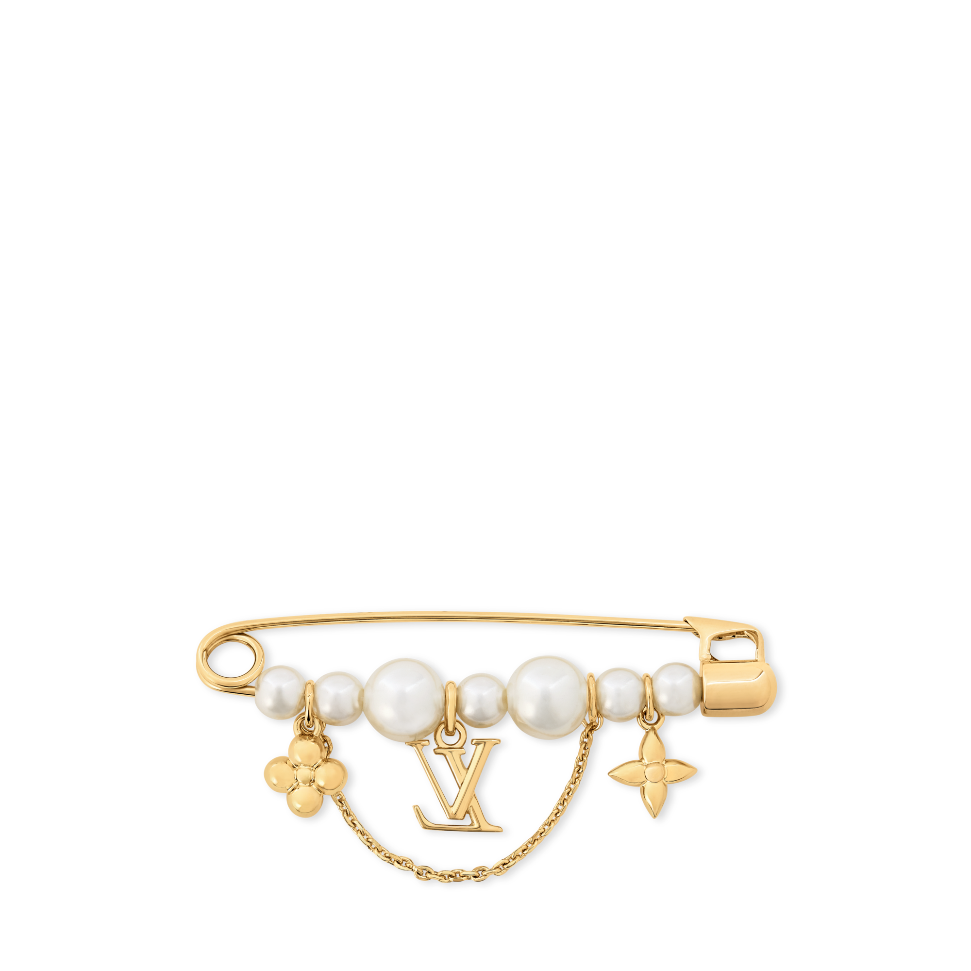 Broche Pearl River S00 Mujer Bisutería Toda la bisutería | LOUIS VUITTON (Zoom de producto)