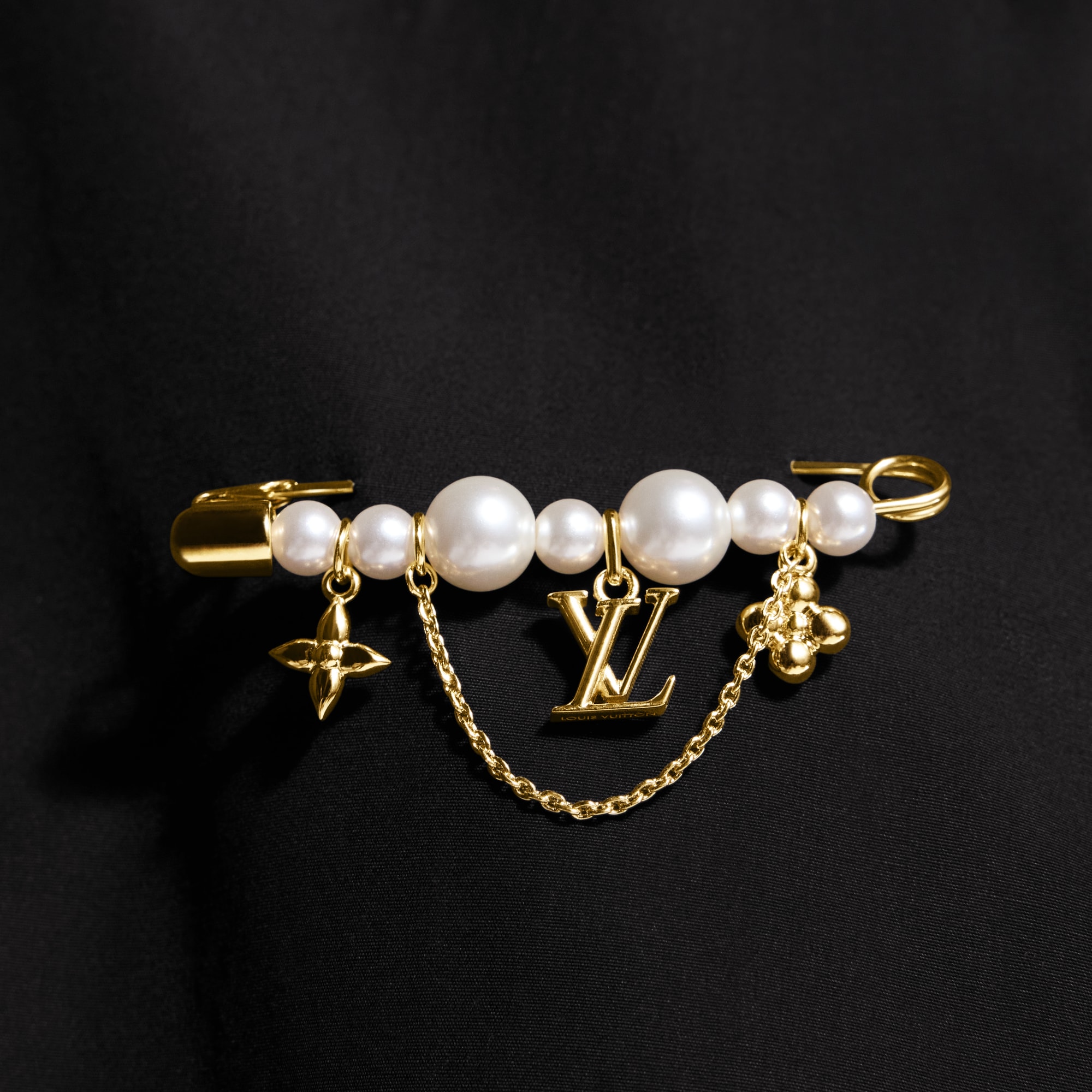 Broche Pearl River S00 Mujer Bisutería Toda la bisutería | LOUIS VUITTON (Zoom de producto)