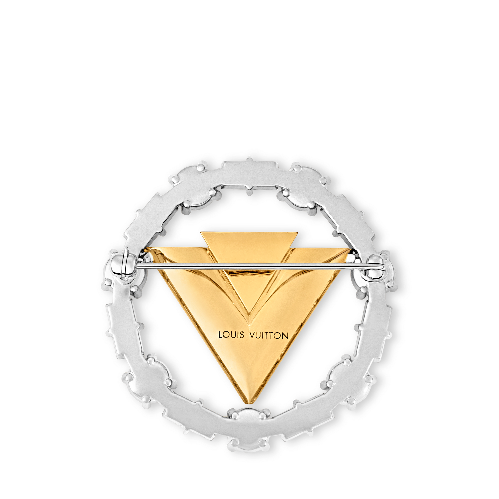 Broche V For Vuitton S00 Mujer Bisutería Toda la bisutería | LOUIS VUITTON (Zoom de producto)