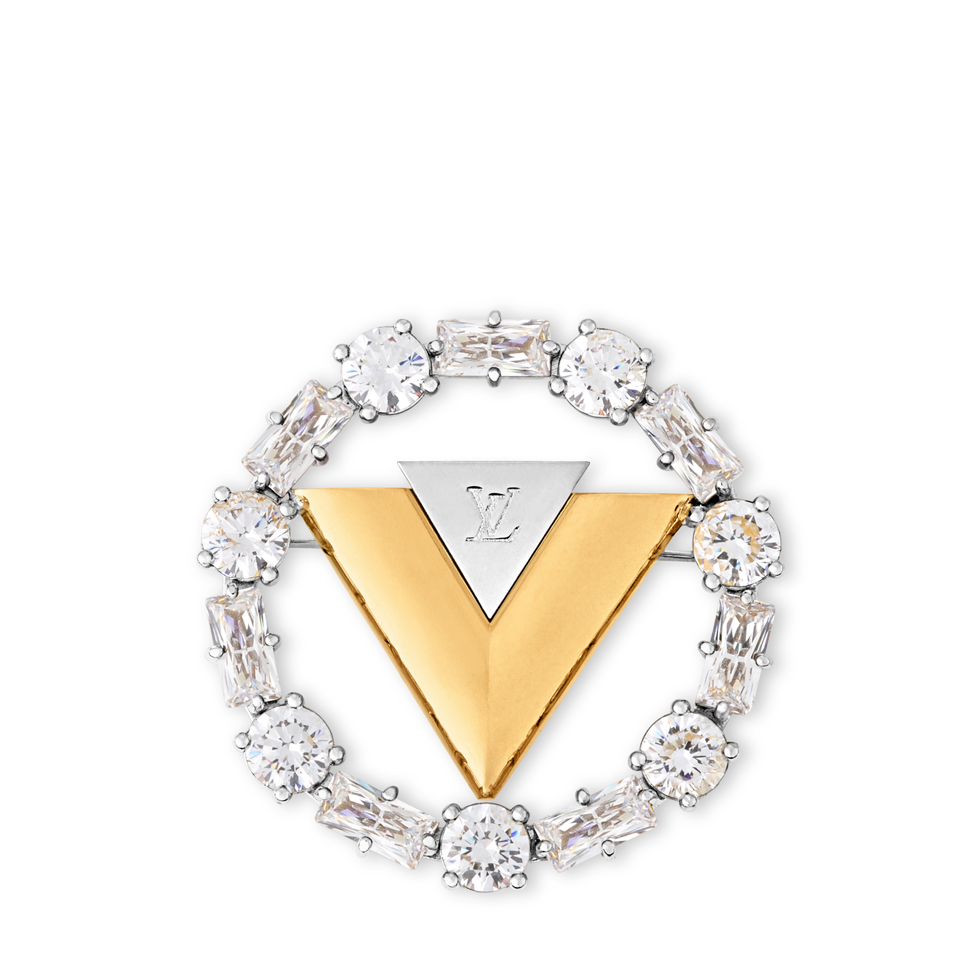 Broche V For Vuitton S00 Mujer Bisutería Toda la bisutería | LOUIS VUITTON (Zoom de producto)
