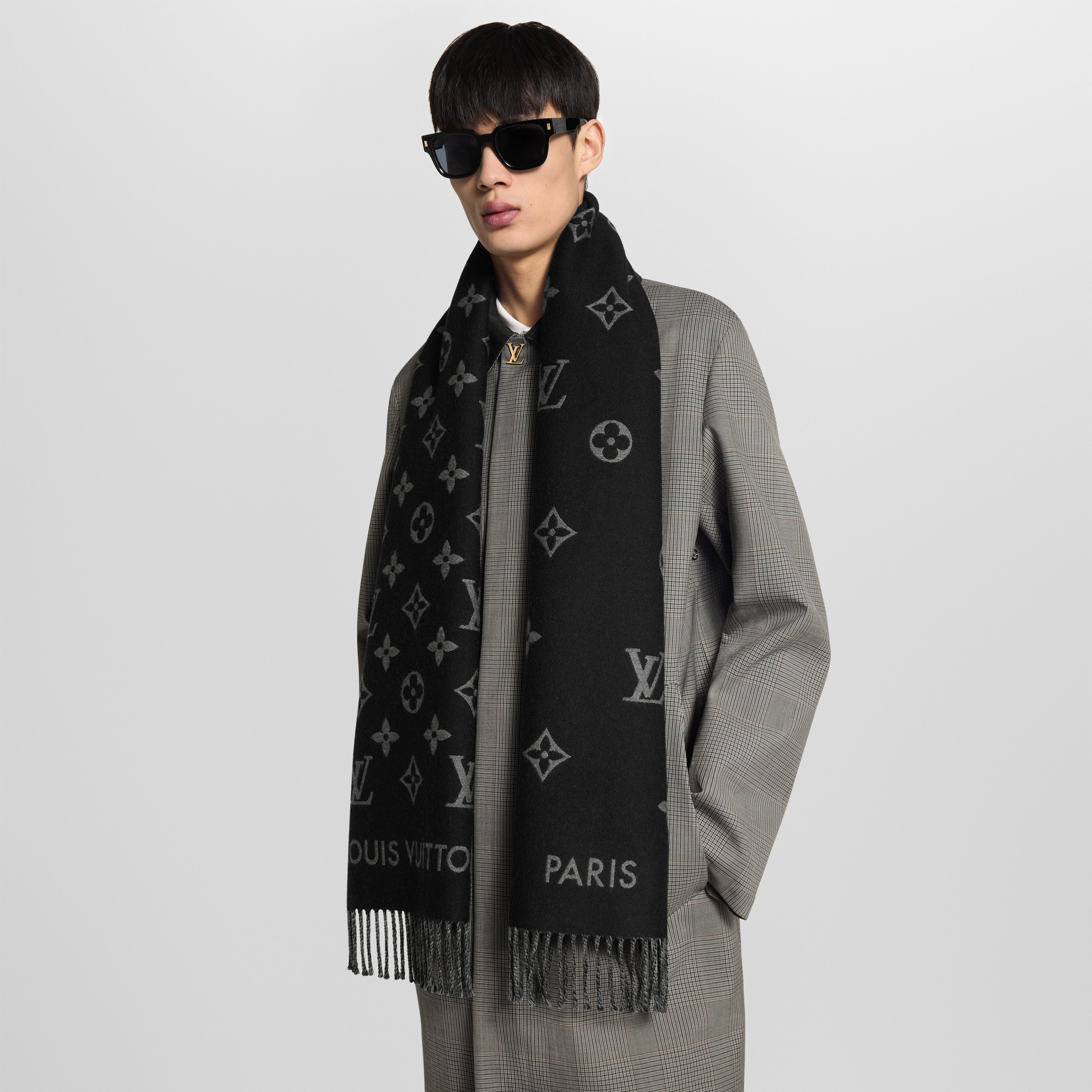 Bufanda All About Monogram S00 Hombre Accesorios Bufandas | LOUIS VUITTON (Zoom de producto)