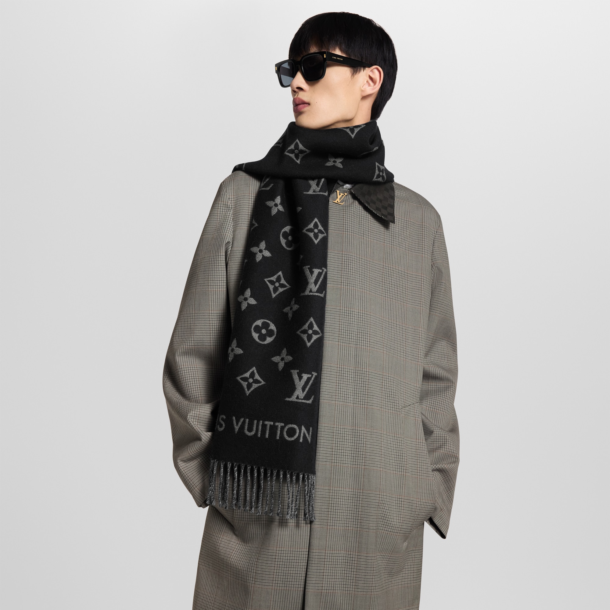 Bufanda All About Monogram S00 Hombre Accesorios Bufandas | LOUIS VUITTON (Zoom de producto)