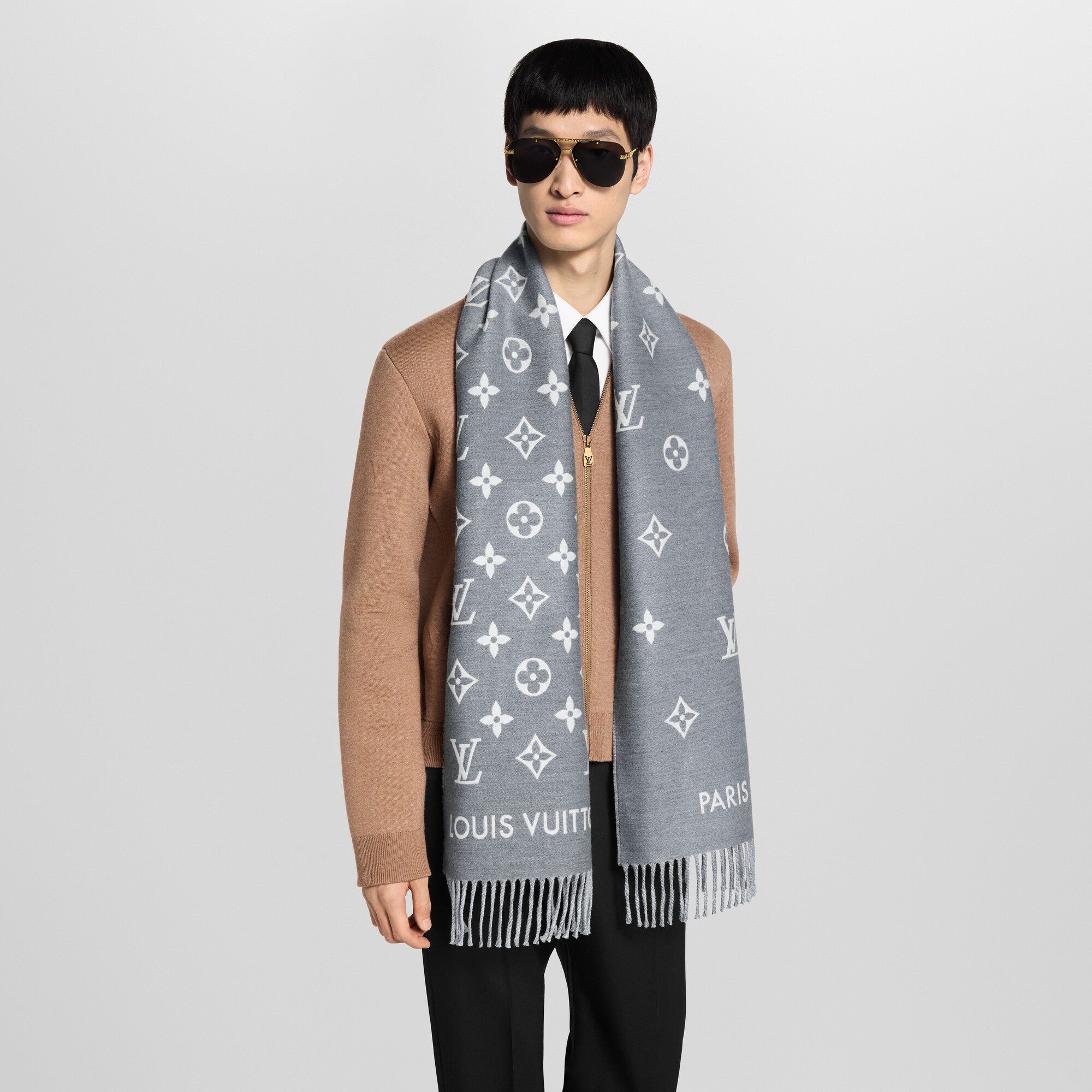 Bufanda All About Monogram S00 Hombre Accesorios Bufandas | LOUIS VUITTON (Zoom de producto)
