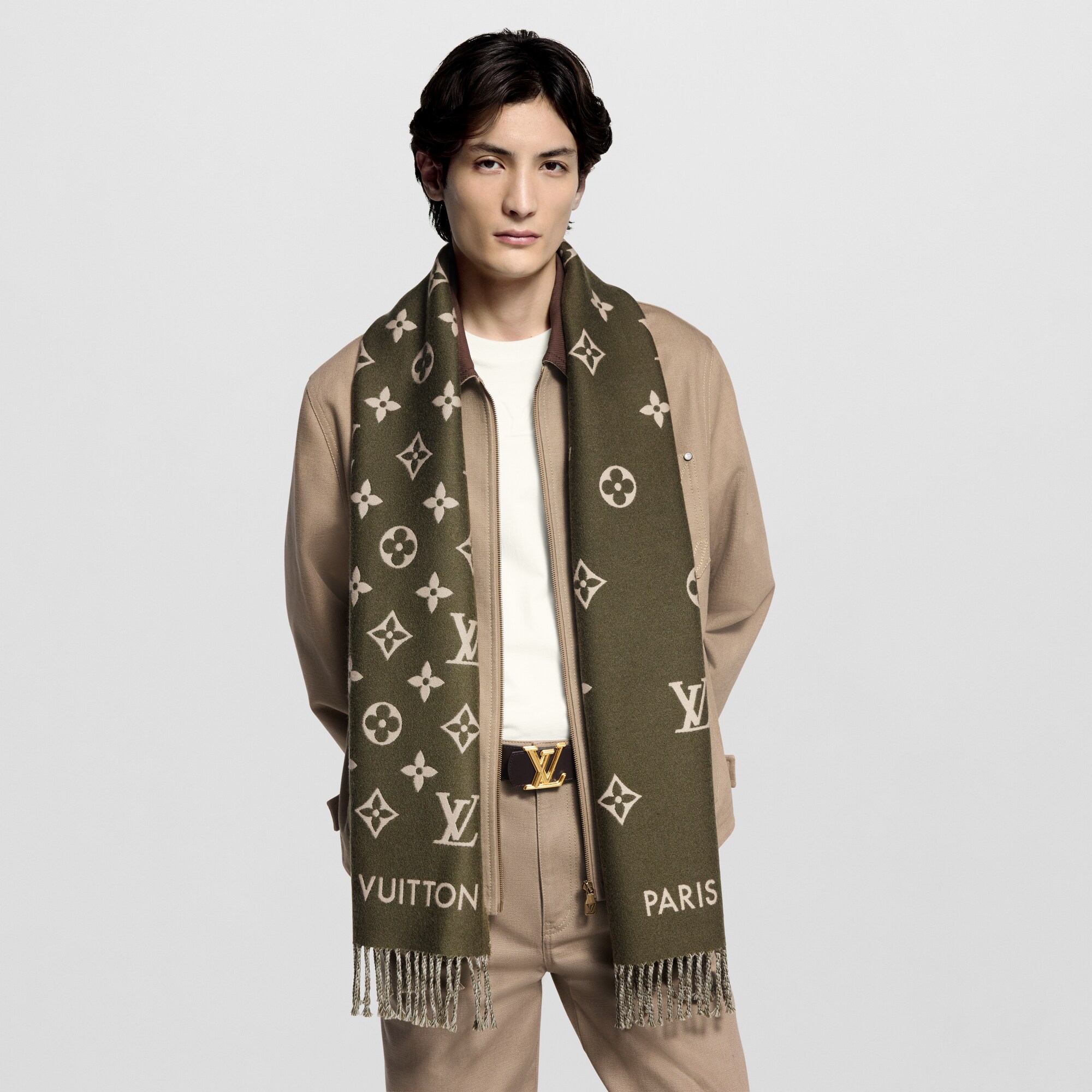 Bufanda All About Monogram S00 Hombre Accesorios Bufandas | LOUIS VUITTON (Zoom de producto)