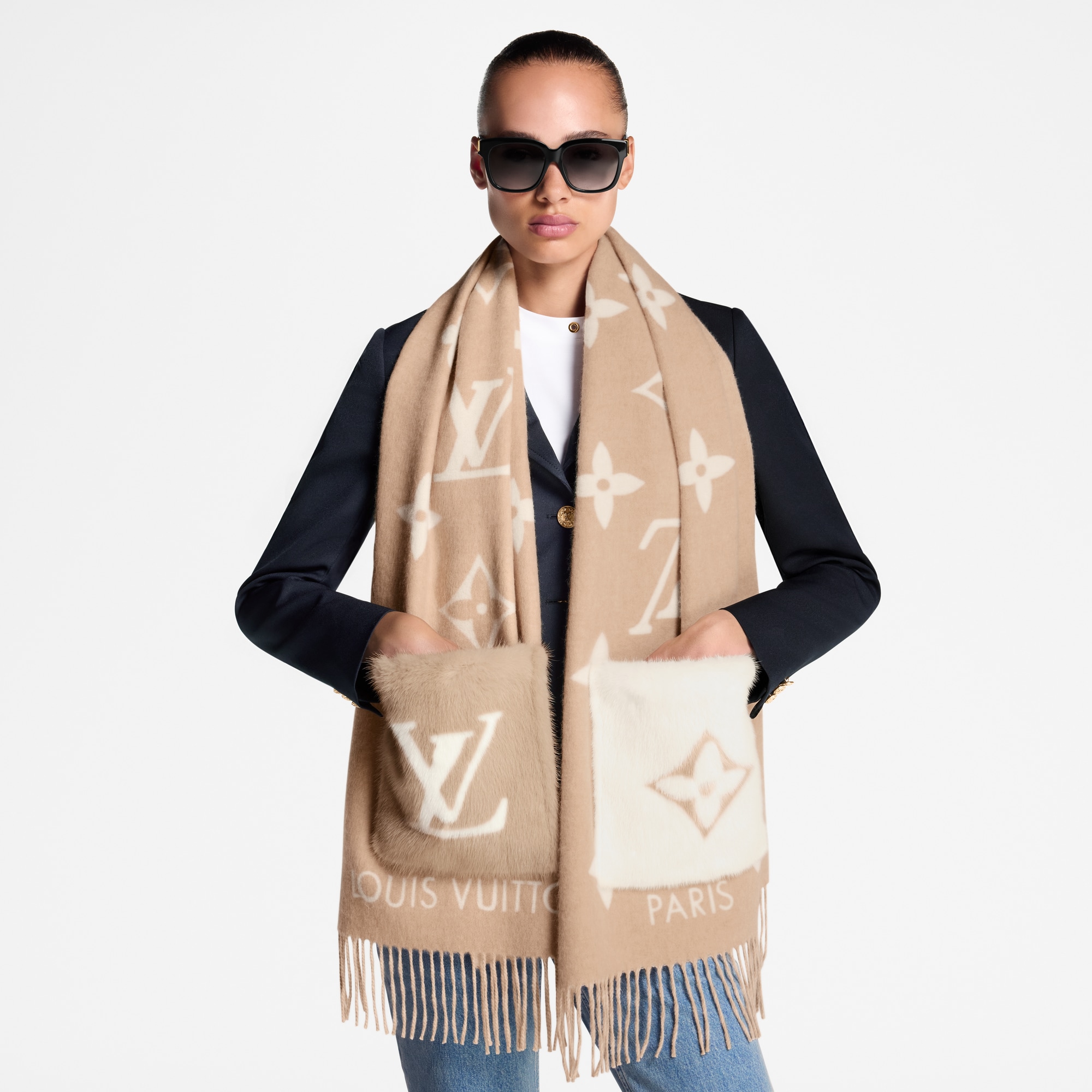Bufanda Cold Reykjavik S00 Mujer Accesorios Bufandas | LOUIS VUITTON (Zoom de producto)