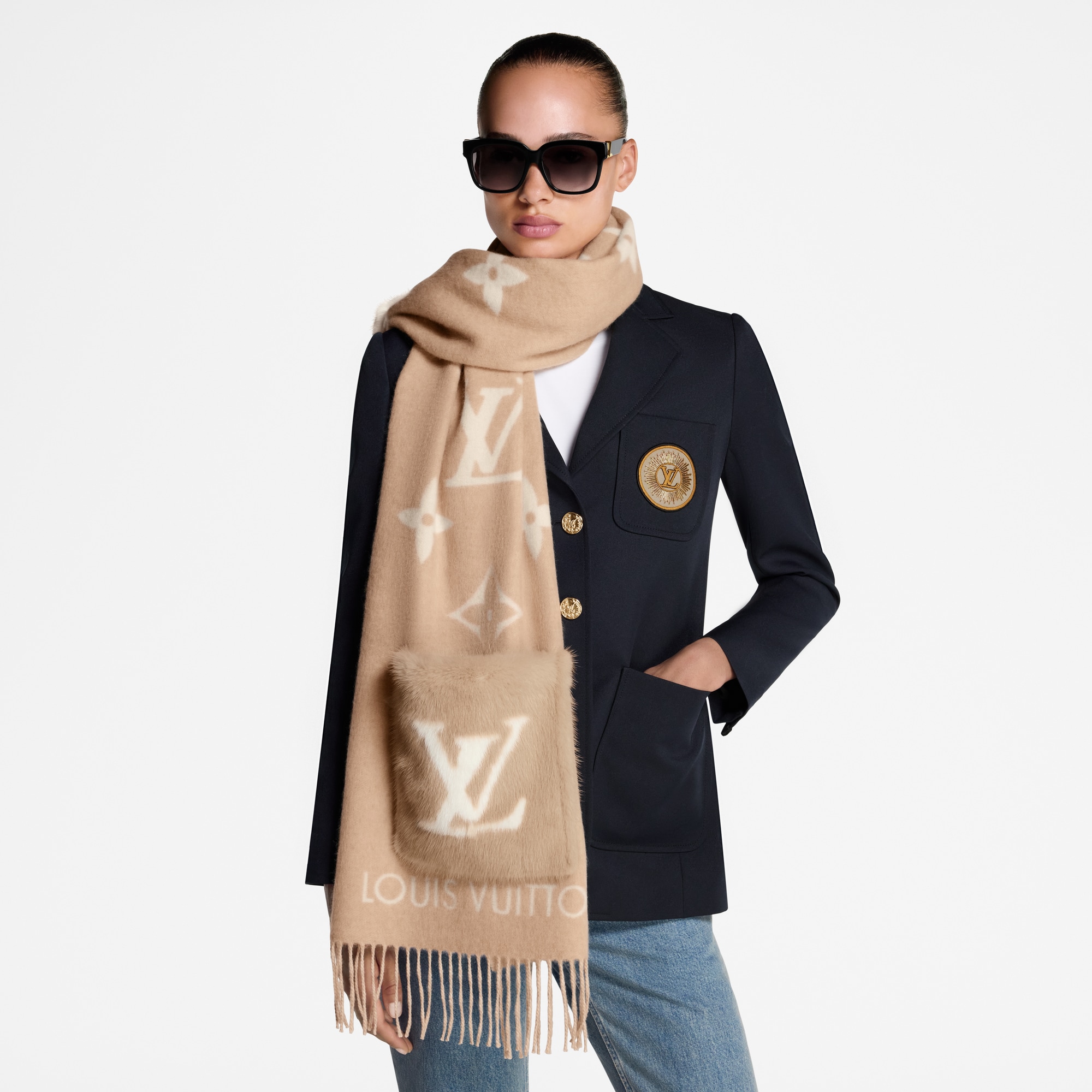 Bufanda Cold Reykjavik S00 Mujer Accesorios Bufandas | LOUIS VUITTON (Zoom de producto)