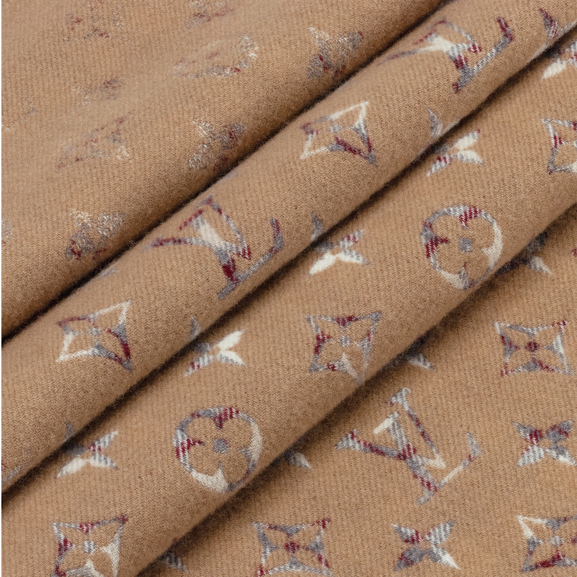 Bufanda de cuadros Monogram Gradient S00 Hombre Accesorios Bufandas | LOUIS VUITTON (Zoom de producto)