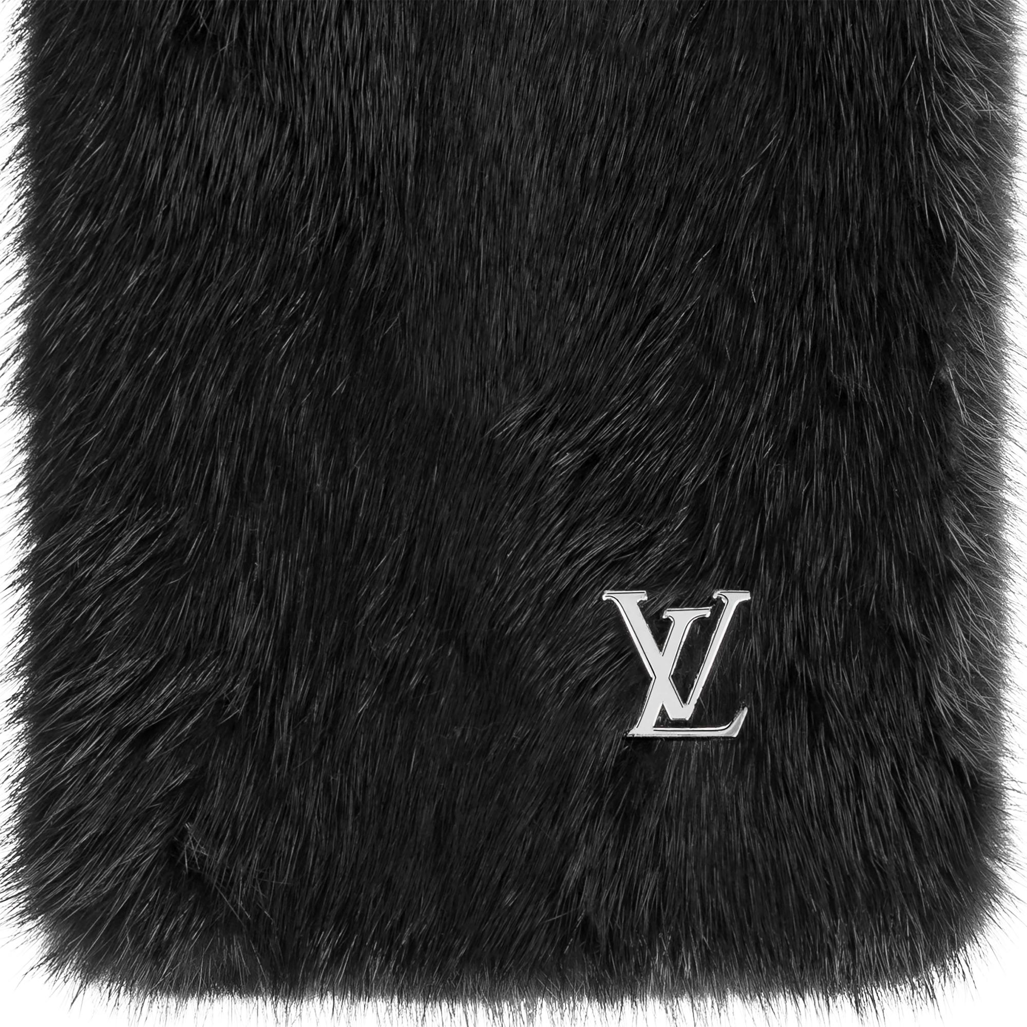 Bufanda de pelo Monogram Reverse S00 Hombre Accesorios Bufandas | LOUIS VUITTON (Zoom de producto)