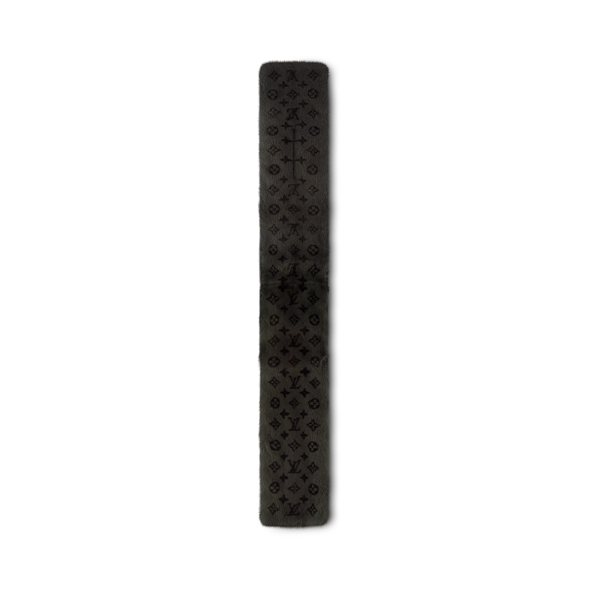 Bufanda de pelo Monogram Reverse S00 Hombre Accesorios Bufandas | LOUIS VUITTON (Zoom de producto)