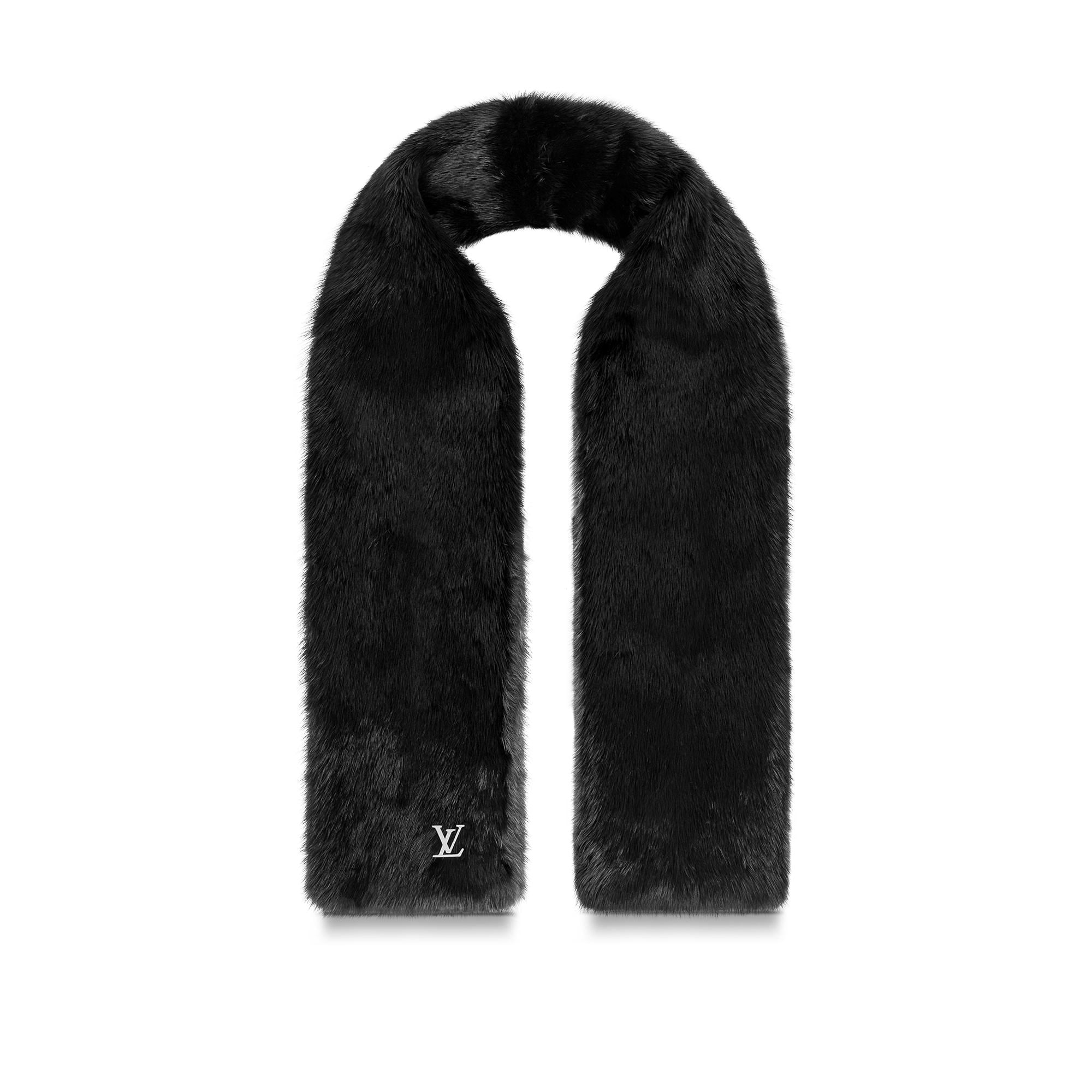 Bufanda de pelo Monogram Reverse S00 Hombre Accesorios Bufandas | LOUIS VUITTON (Zoom de producto)