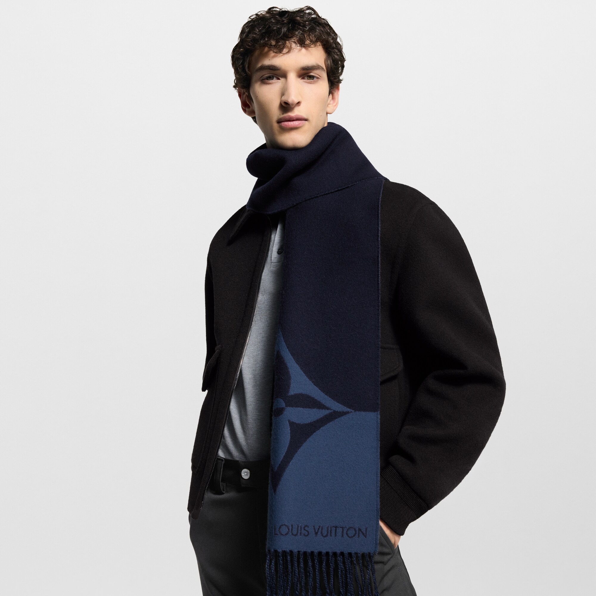 Bufanda Graphic Dual S00 Hombre Accesorios Bufandas | LOUIS VUITTON (Zoom de producto)