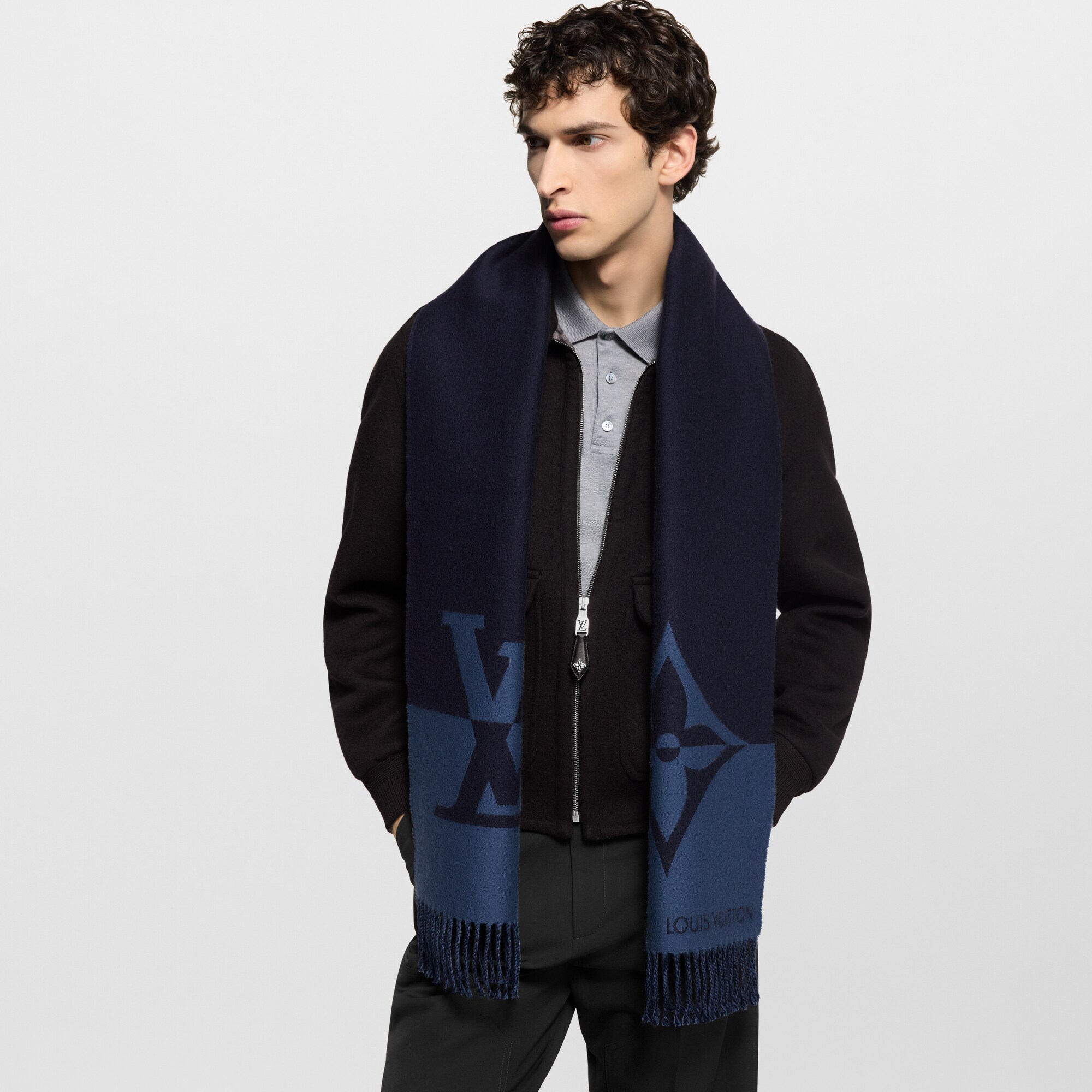 Bufanda Graphic Dual S00 Hombre Accesorios Bufandas | LOUIS VUITTON (Zoom de producto)