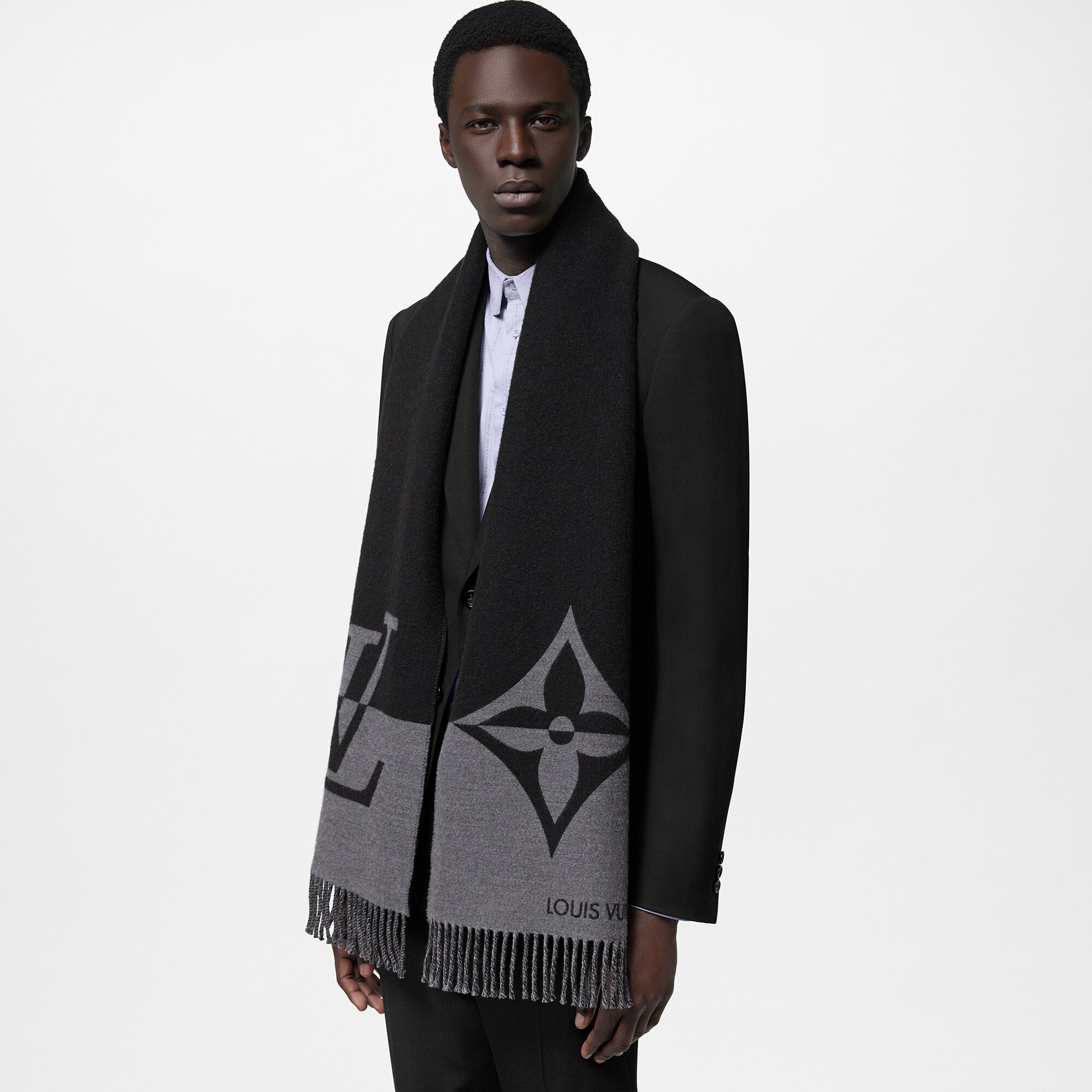 Bufanda Graphic Dual S00 Hombre Accesorios Bufandas | LOUIS VUITTON (Zoom de producto)