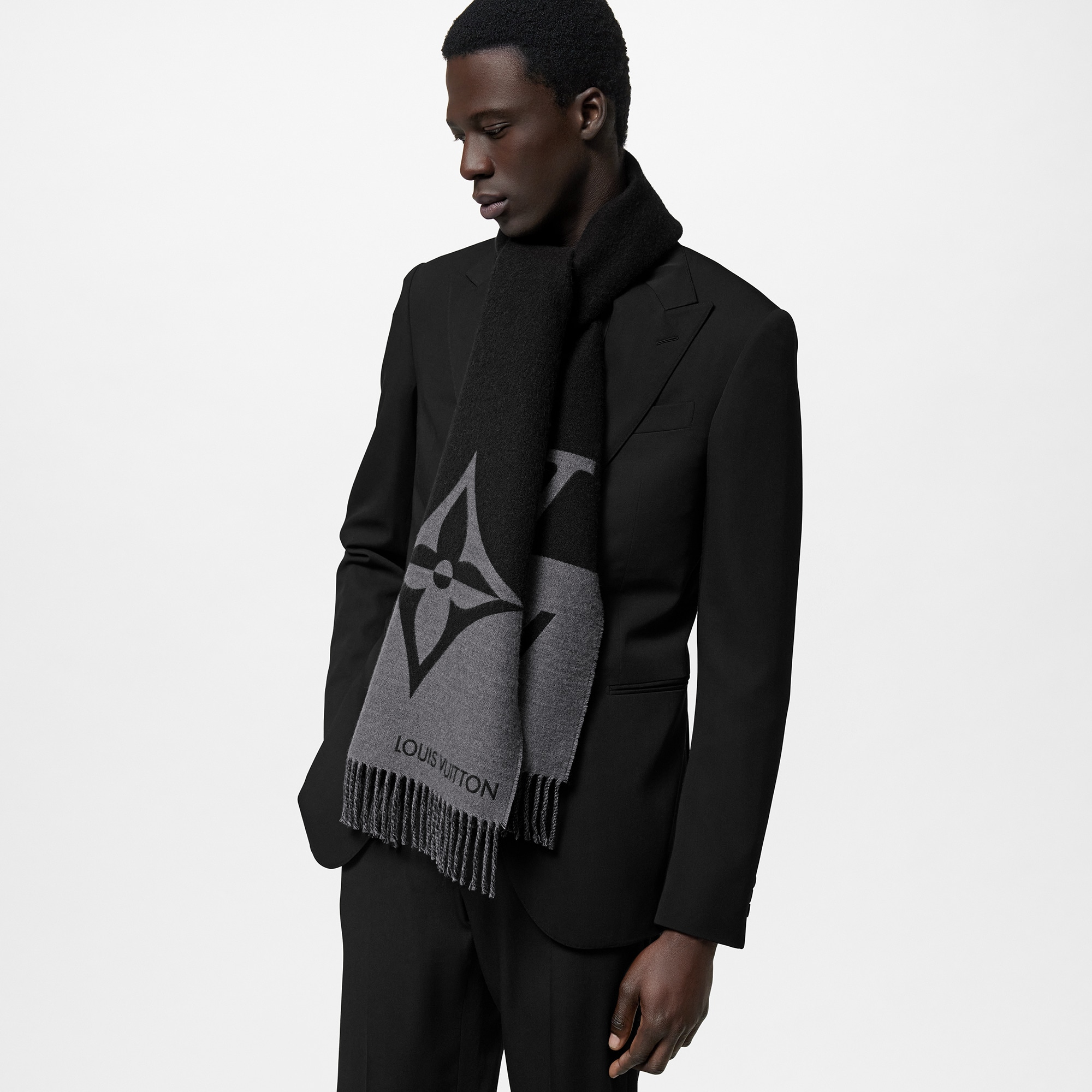 Bufanda Graphic Dual S00 Hombre Accesorios Bufandas | LOUIS VUITTON (Zoom de producto)