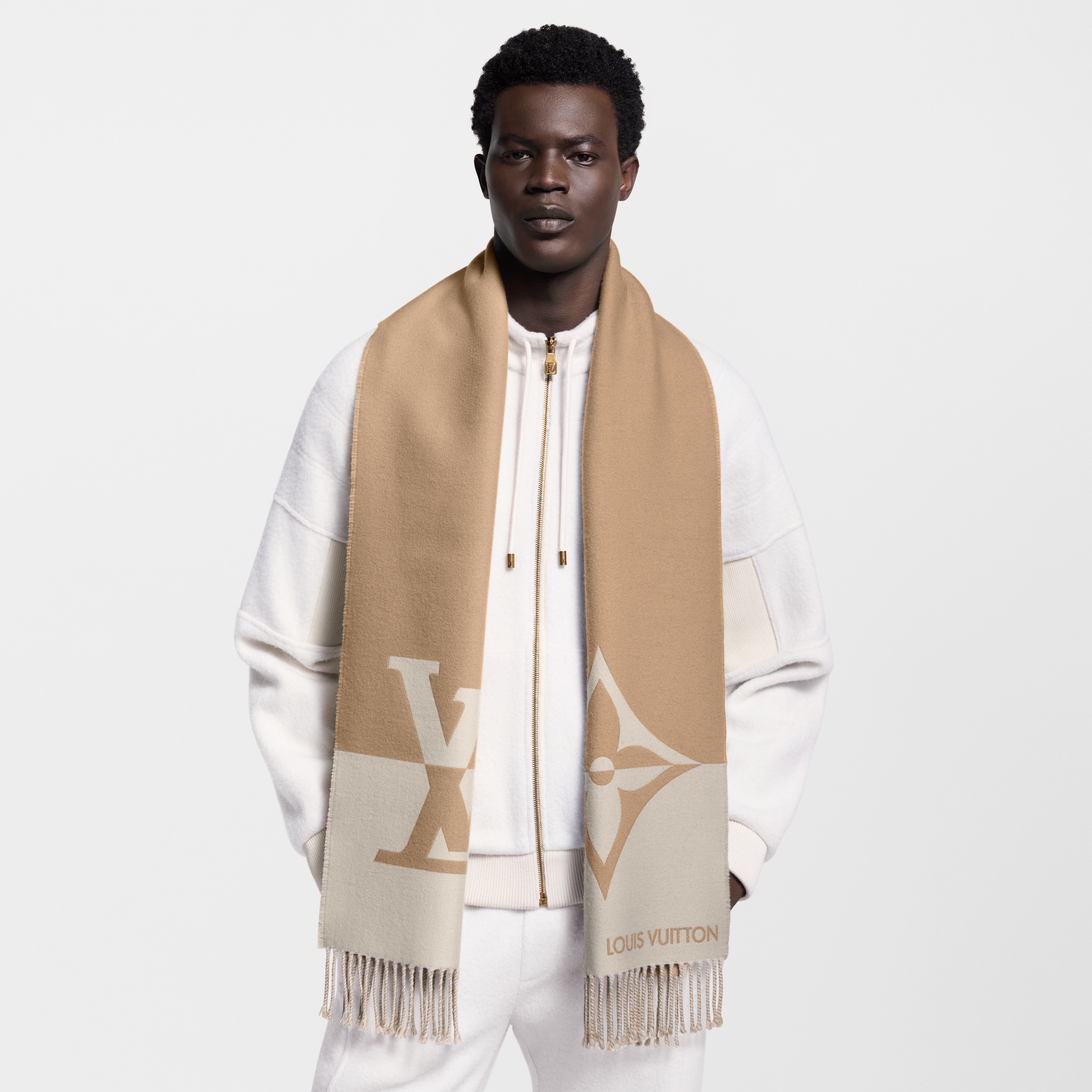 Bufanda Graphic Dual S00 Hombre Accesorios Bufandas | LOUIS VUITTON (Zoom de producto)