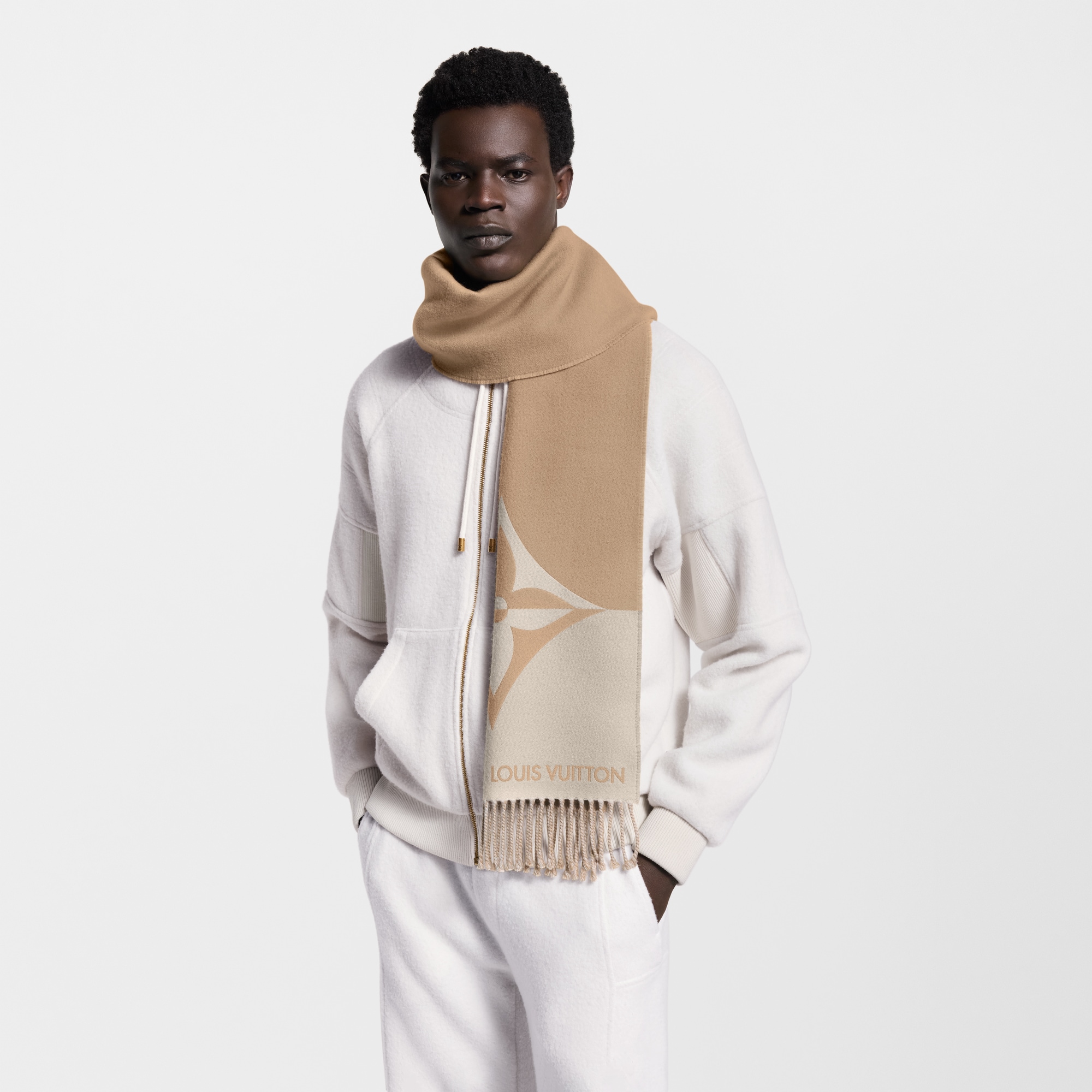 Bufanda Graphic Dual S00 Hombre Accesorios Bufandas | LOUIS VUITTON (Zoom de producto)
