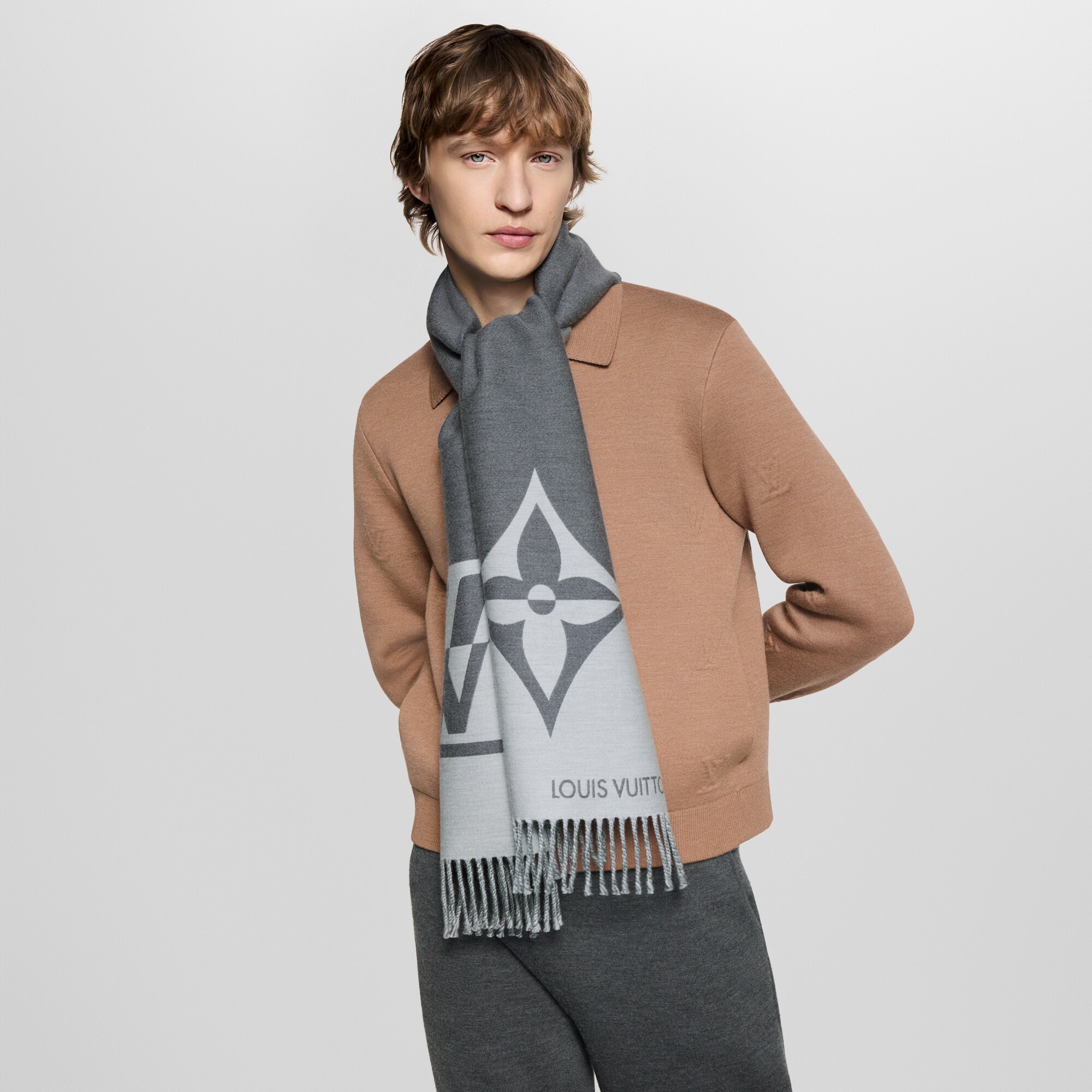 Bufanda Graphic Dual S00 Hombre Accesorios Bufandas | LOUIS VUITTON (Zoom de producto)