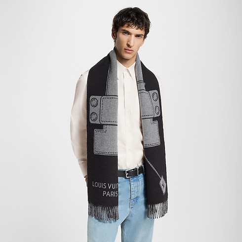 Bufanda Handle S00 Hombre Accesorios Bufandas | LOUIS VUITTON (Zoom de producto)