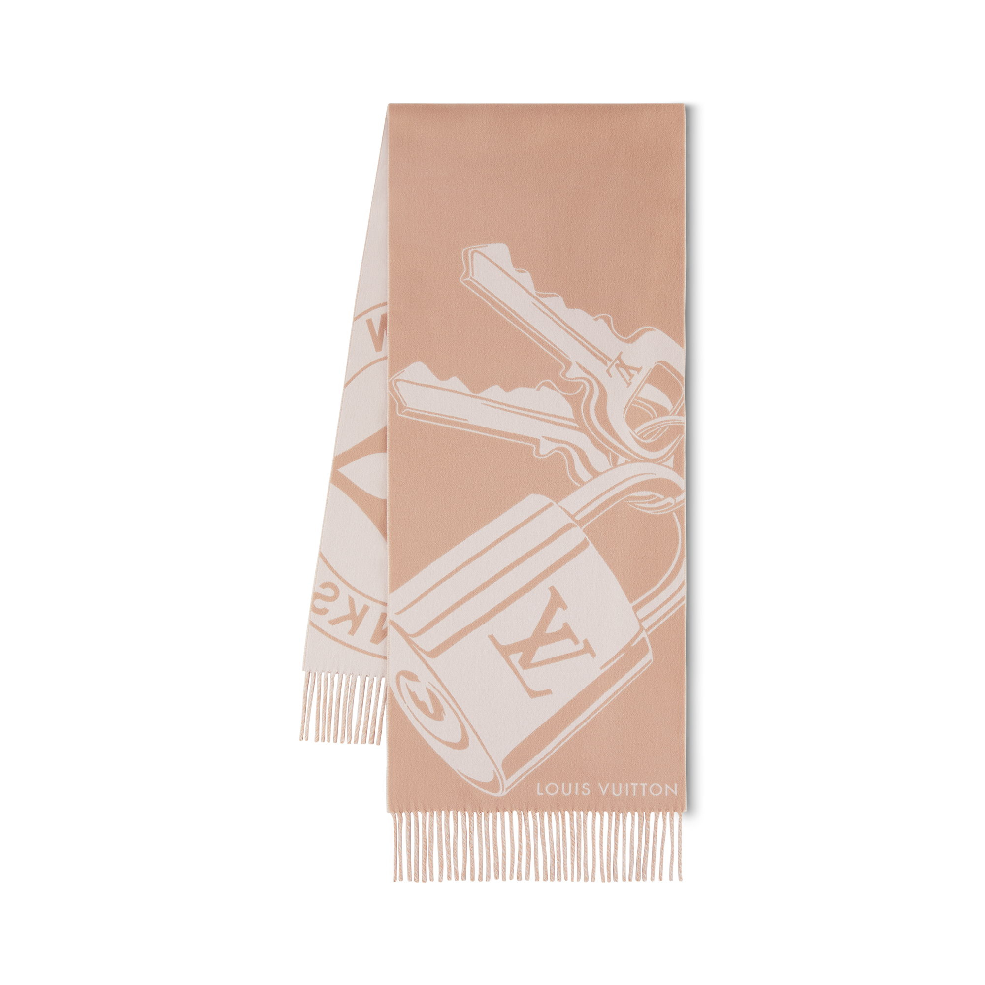 Bufanda Lock And Keys S00 Mujer Accesorios Bufandas | LOUIS VUITTON (Zoom de producto)