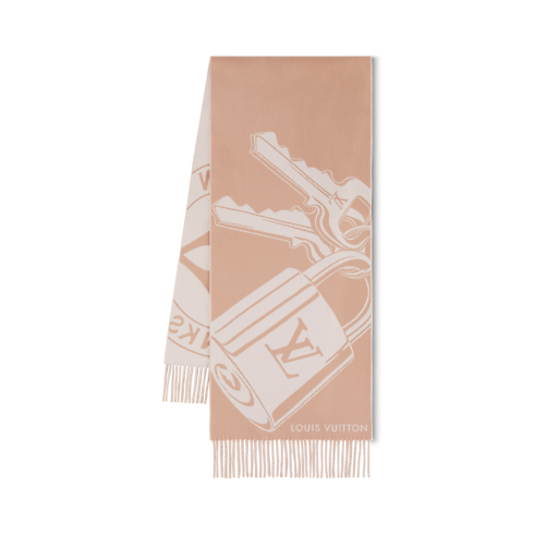 Bufanda Lock And Keys S00 Mujer Accesorios Bufandas | LOUIS VUITTON (Zoom de producto)