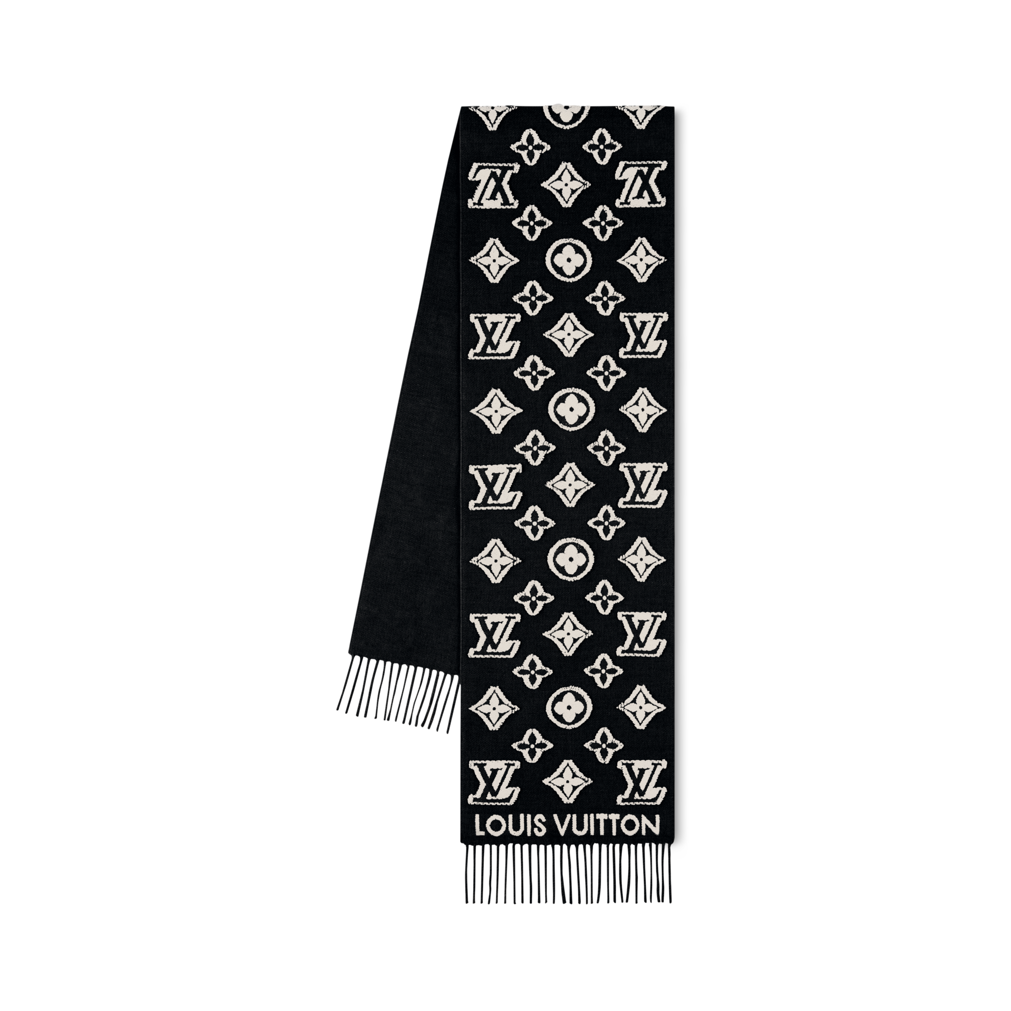 Bufanda LV 3D S00 Mujer Accesorios Bufandas | LOUIS VUITTON (Zoom de producto)