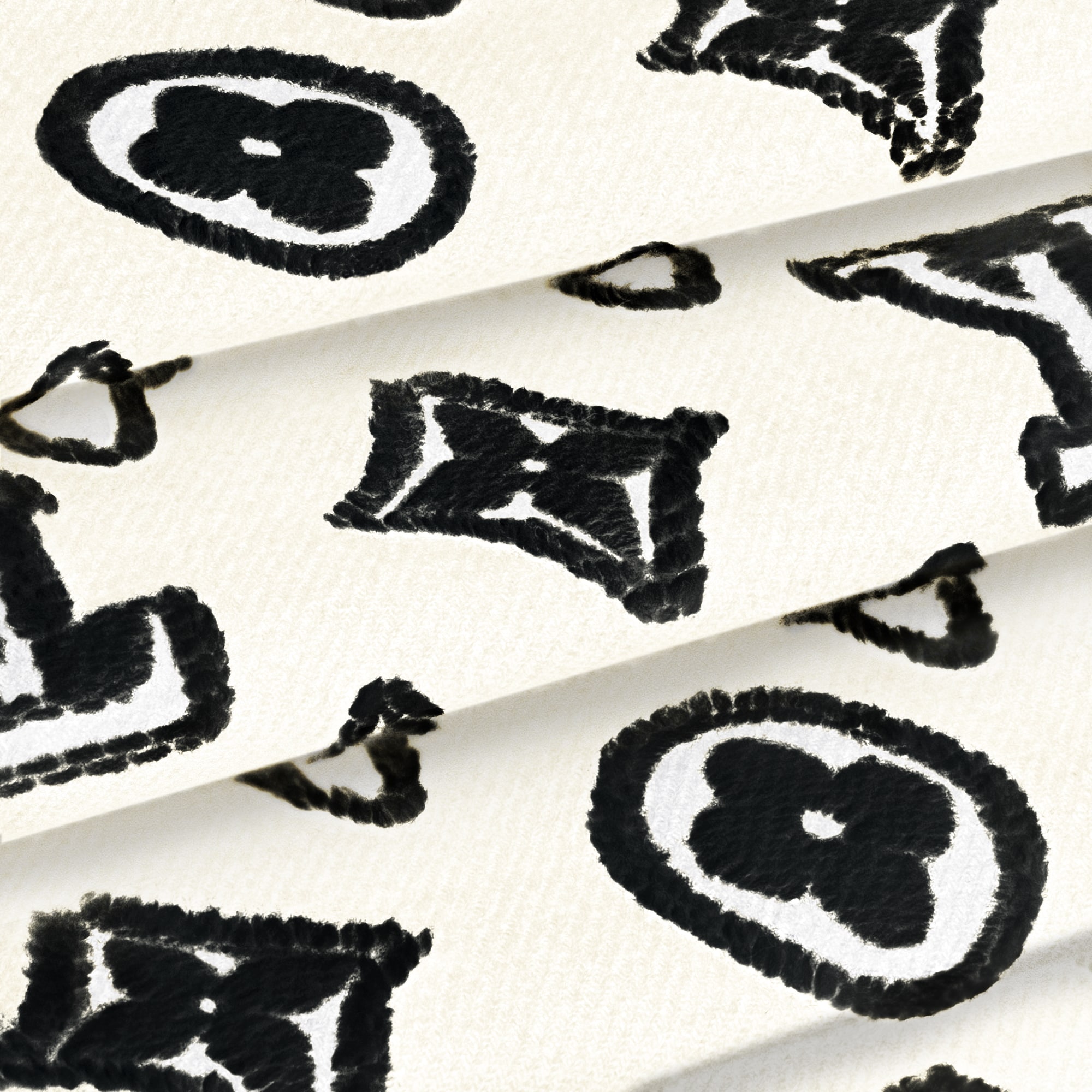 Bufanda LV 3D S00 Mujer Accesorios Bufandas | LOUIS VUITTON (Zoom de producto)