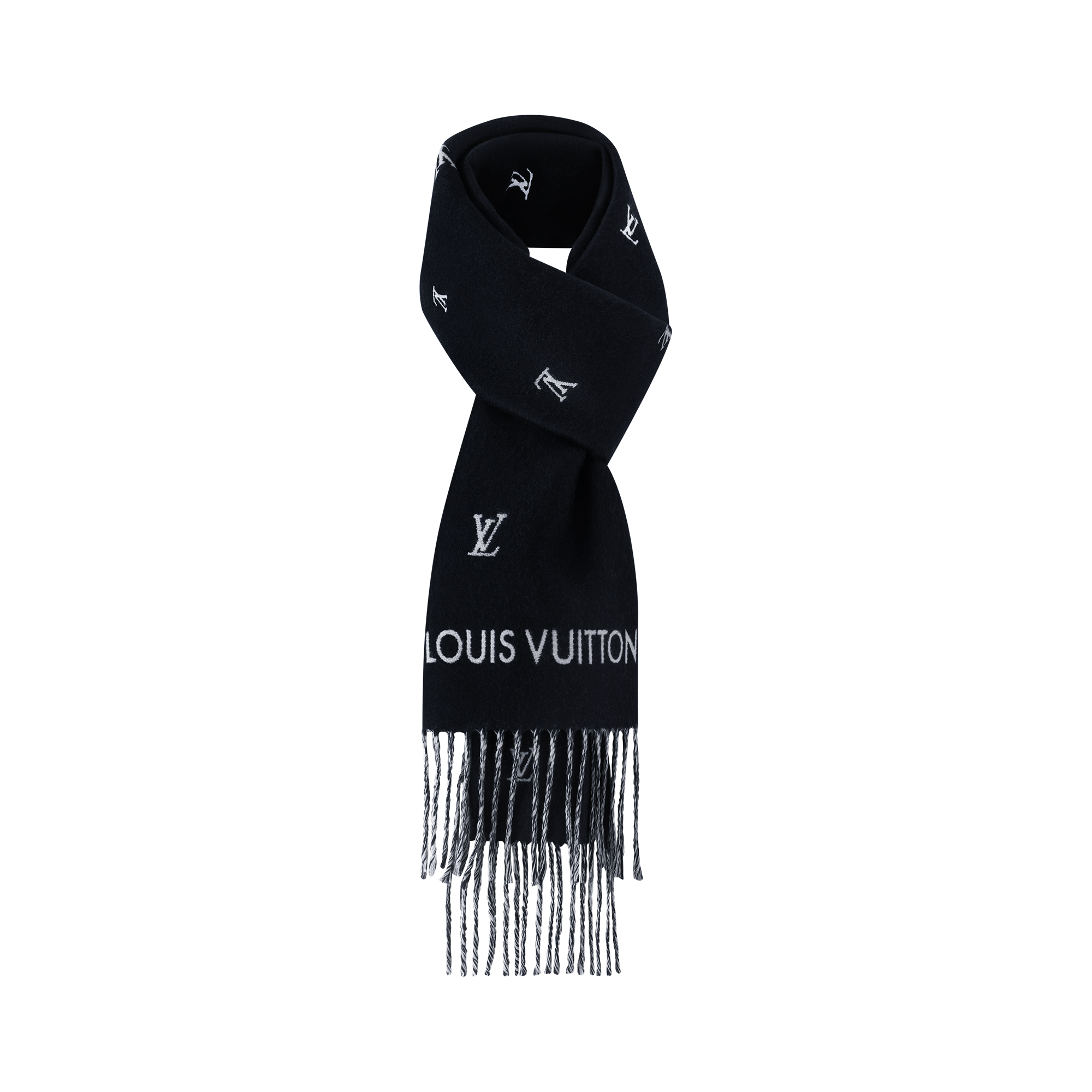 Bufanda LV Blason S00 Hombre Accesorios Bufandas | LOUIS VUITTON (Zoom de producto)