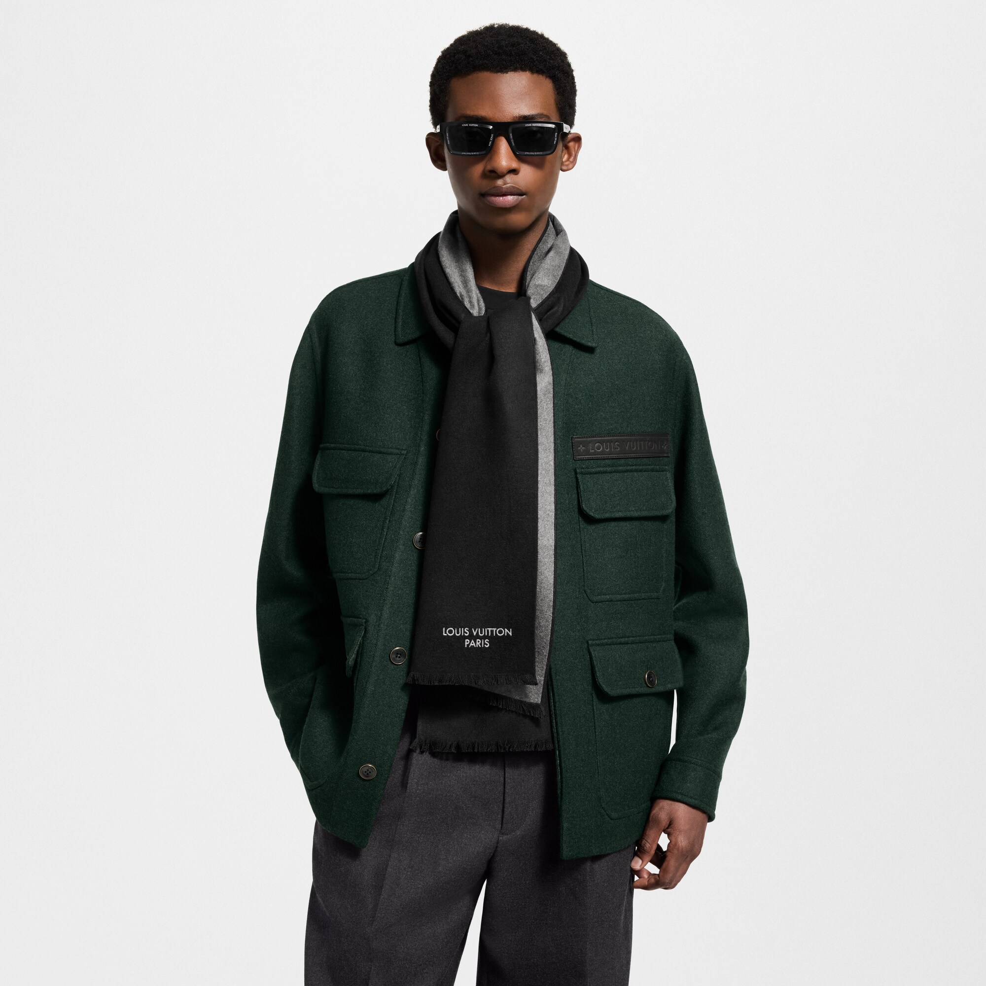 Bufanda LV Bliss S00 Hombre Accesorios Bufandas | LOUIS VUITTON (Zoom de producto)