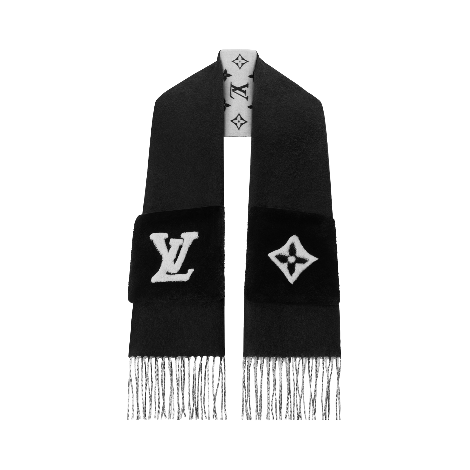 Bufanda LV Blizzard S00 Mujer Accesorios Bufandas | LOUIS VUITTON (Zoom de producto)
