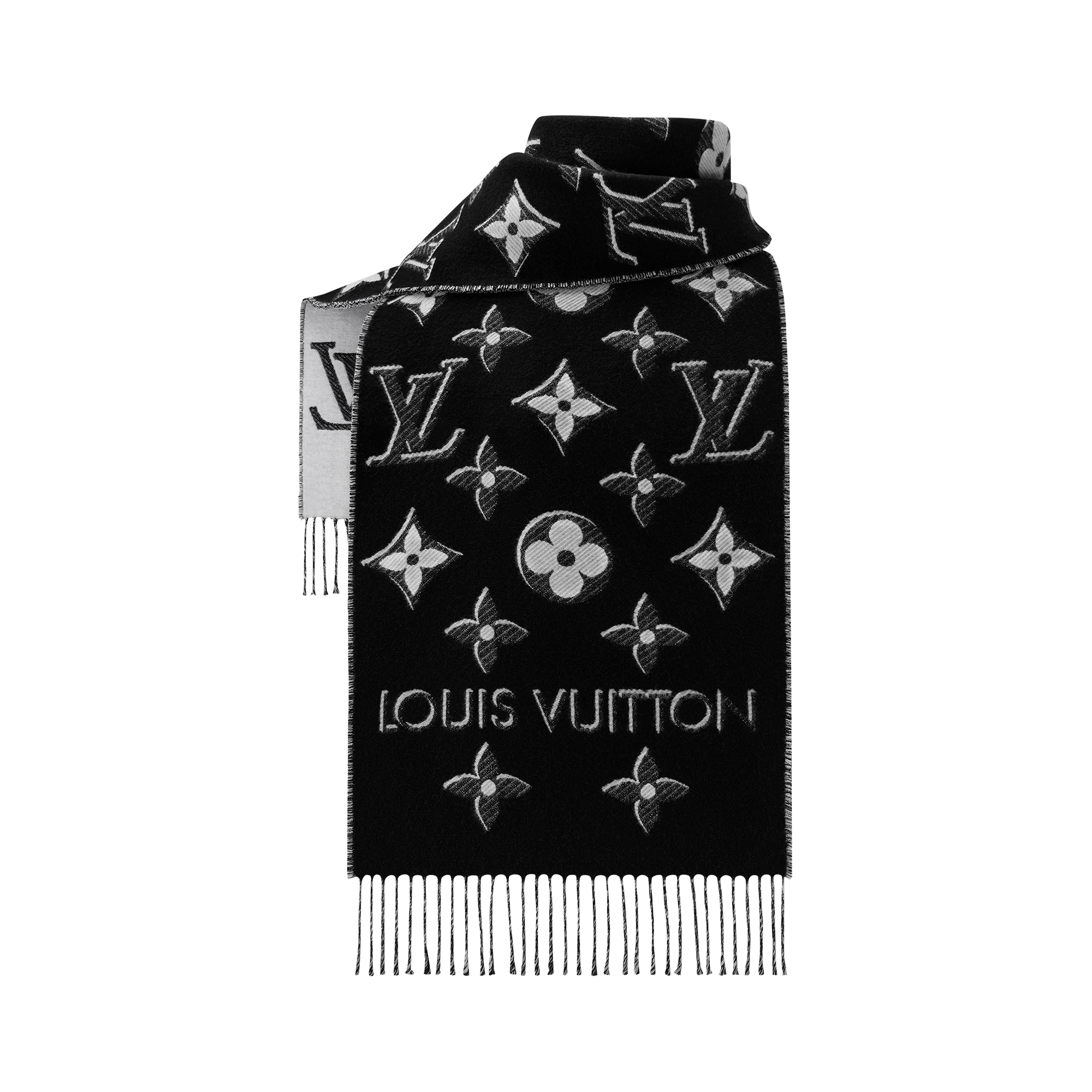 Bufanda LV Essential Shine S00 Mujer Accesorios Bufandas | LOUIS VUITTON (Zoom de producto)