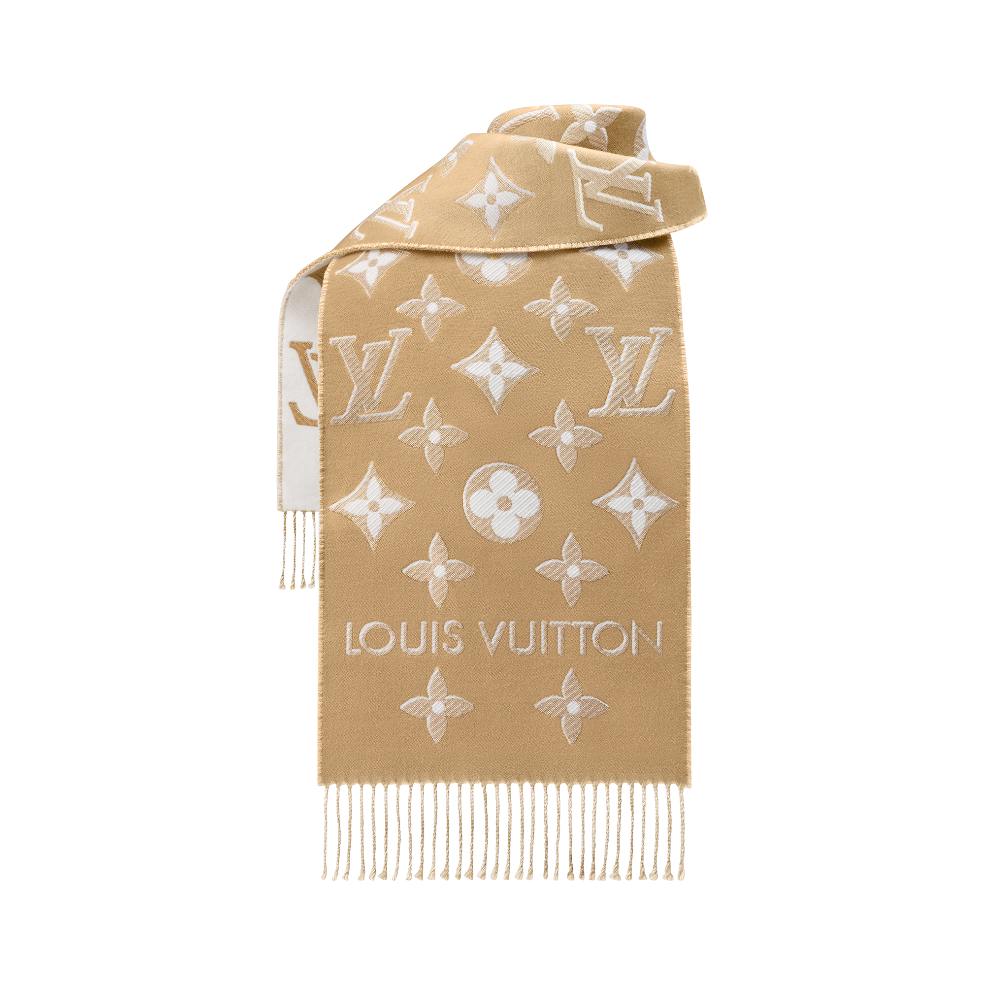 Bufanda LV Essential Shine S00 Mujer Accesorios Bufandas | LOUIS VUITTON (Zoom de producto)