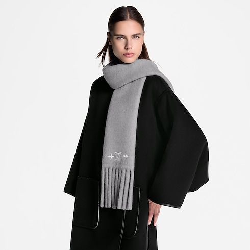 Bufanda LV Fluffy S00 Mujer Accesorios Bufandas | LOUIS VUITTON (Zoom de producto)