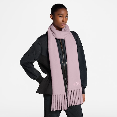 Bufanda LV Fluffy S00 Mujer Accesorios Bufandas | LOUIS VUITTON (Zoom de producto)